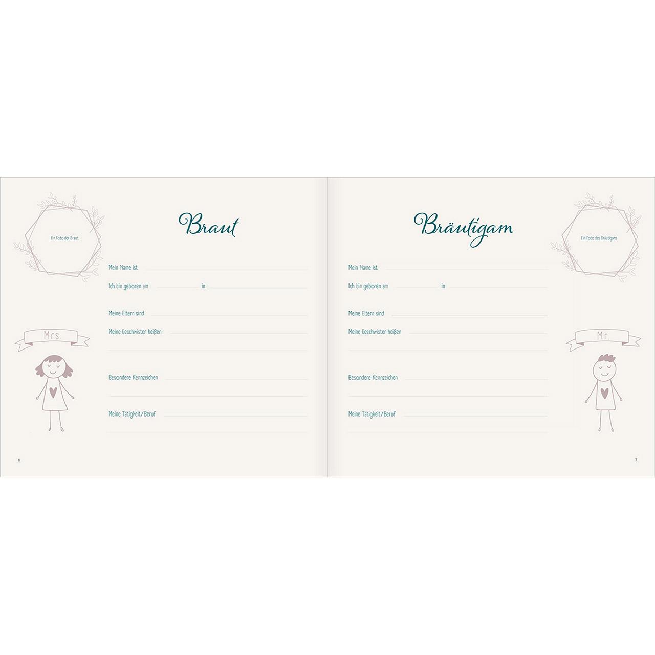 Beispielinhalt (Bild) Unsere Hochzeit