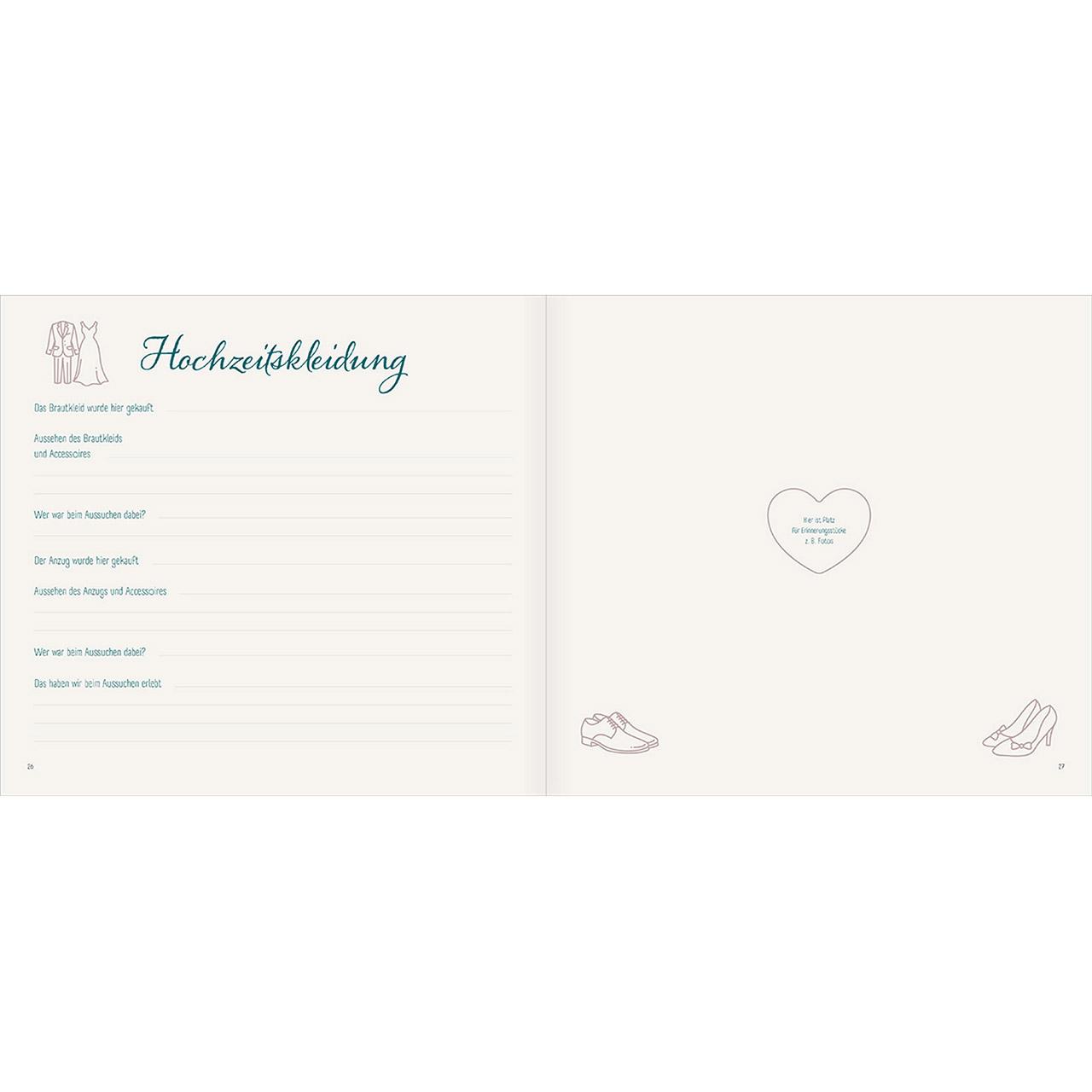 Beispielinhalt (Bild) Unsere Hochzeit