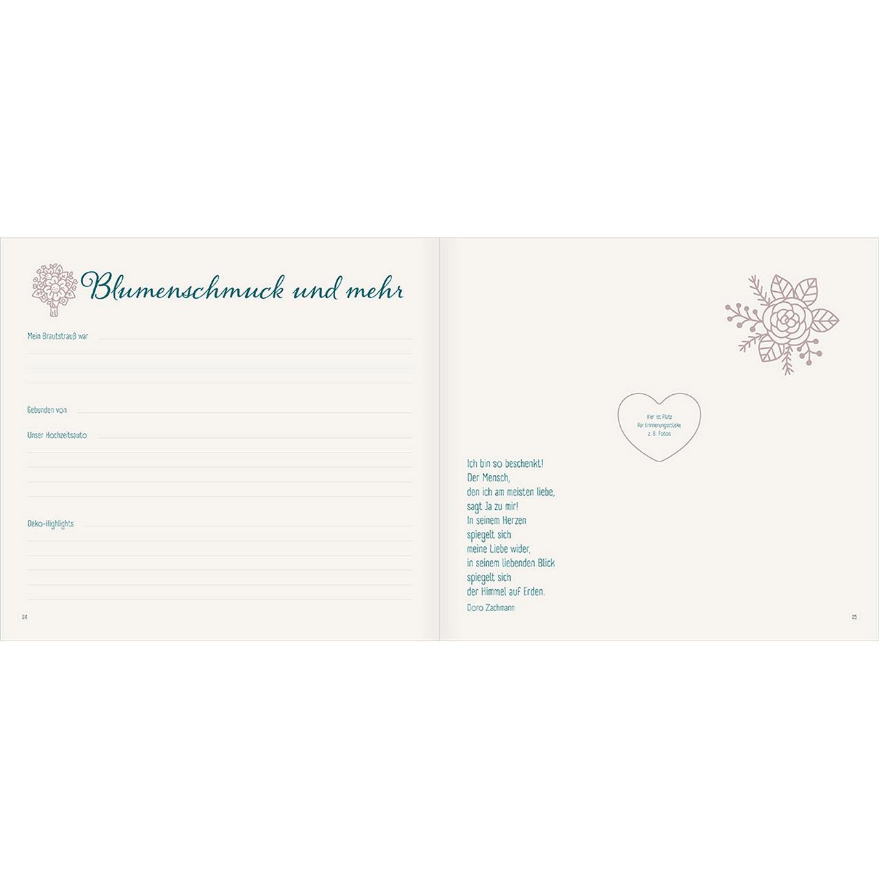 Beispielinhalt (Bild) Unsere Hochzeit