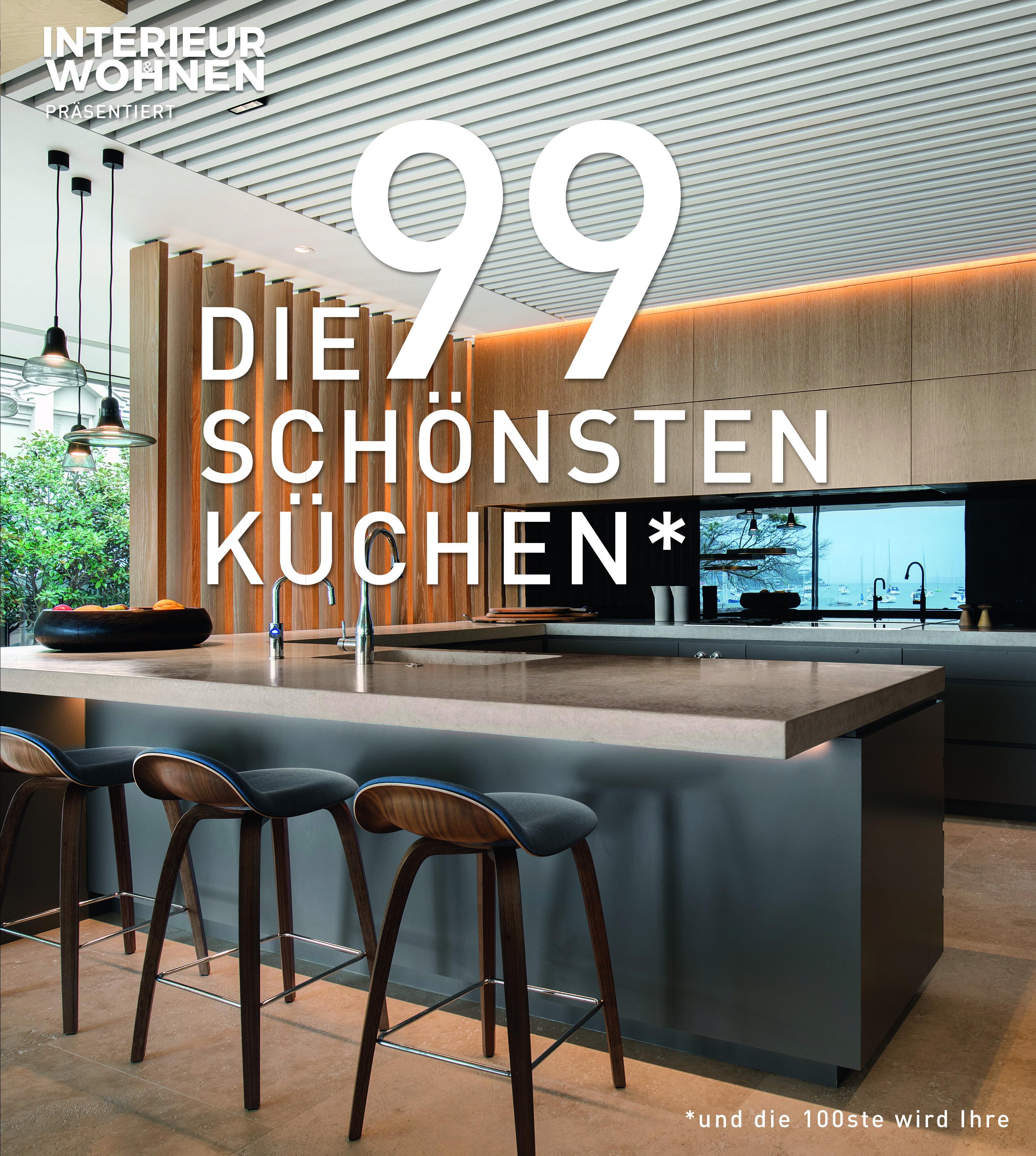 Vorderes Coverbild DIE 99 SCHÖNSTEN KÜCHEN (und die 100ste wird Ihre).