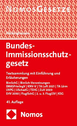 Vorderes Coverbild Bundes-Immissionsschutzgesetz