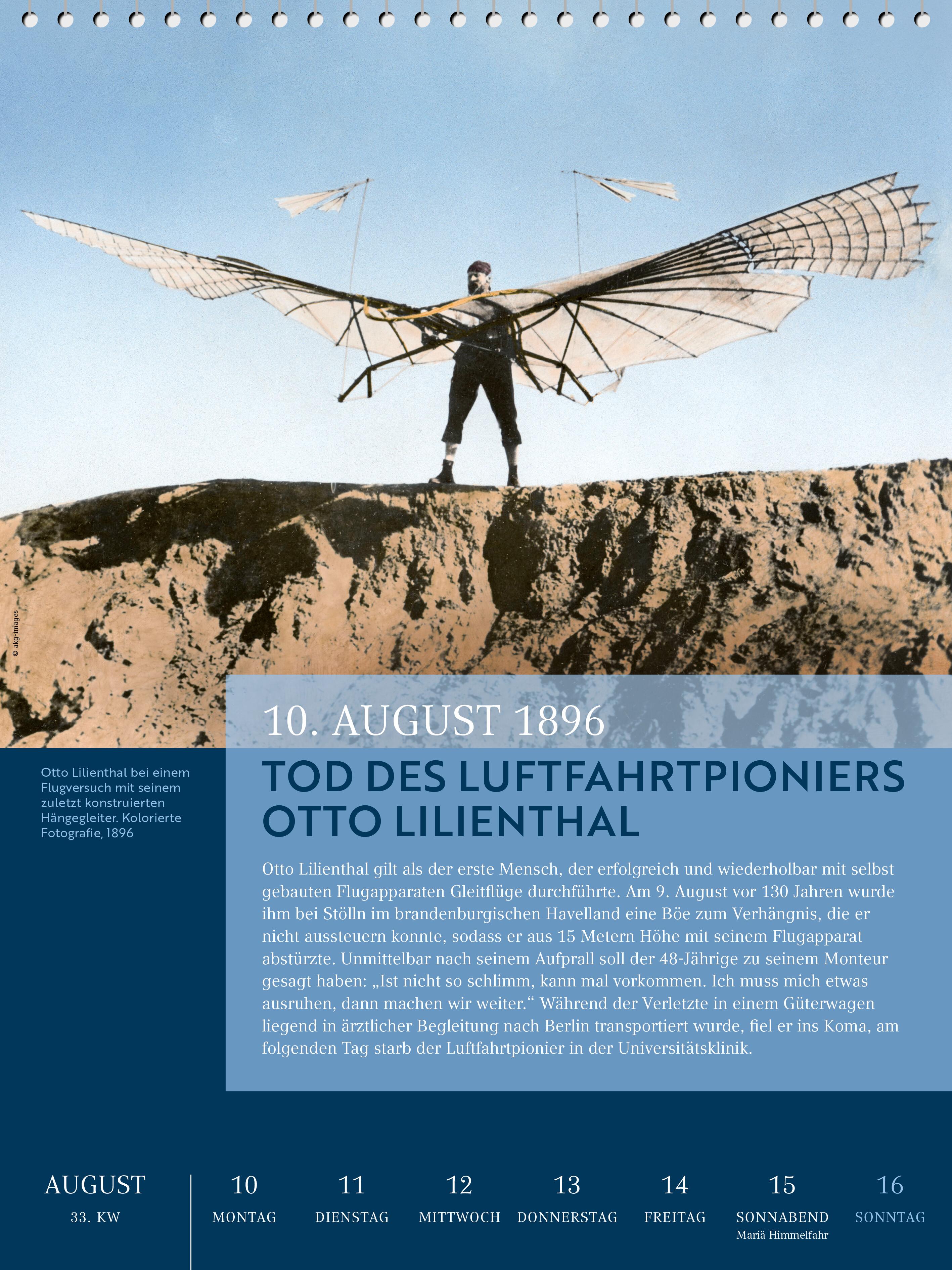 Beispielinhalt (Bild) Berliner Geschichte - Kalender 2026