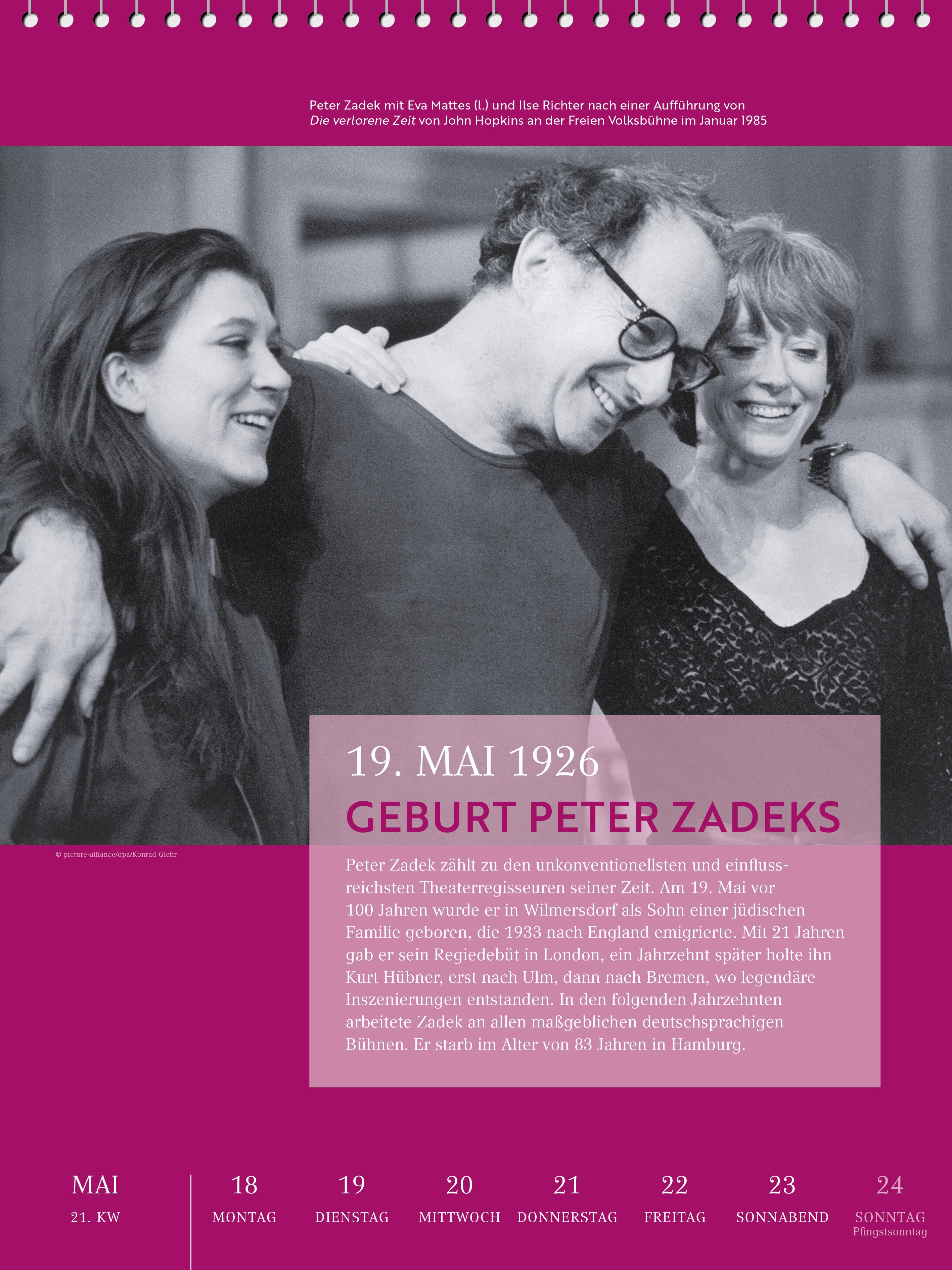 Beispielinhalt (Bild) Berliner Geschichte - Kalender 2026