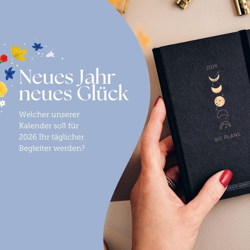 Beispielinhalt (Bild) Terminplaner 2026 Girl, you can