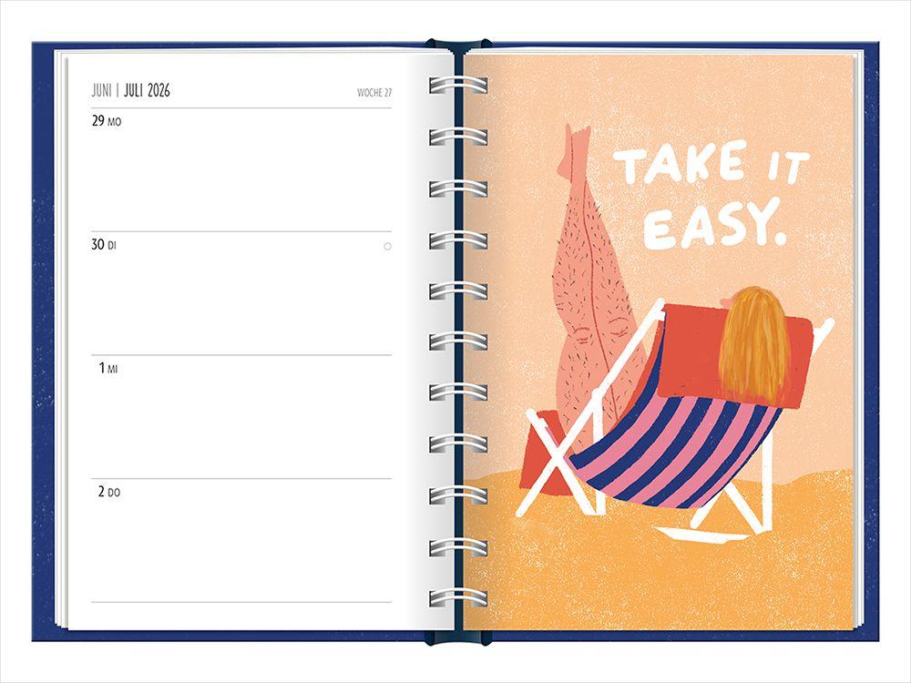 Beispielinhalt (Bild) Terminplaner 2026 Girl, you can