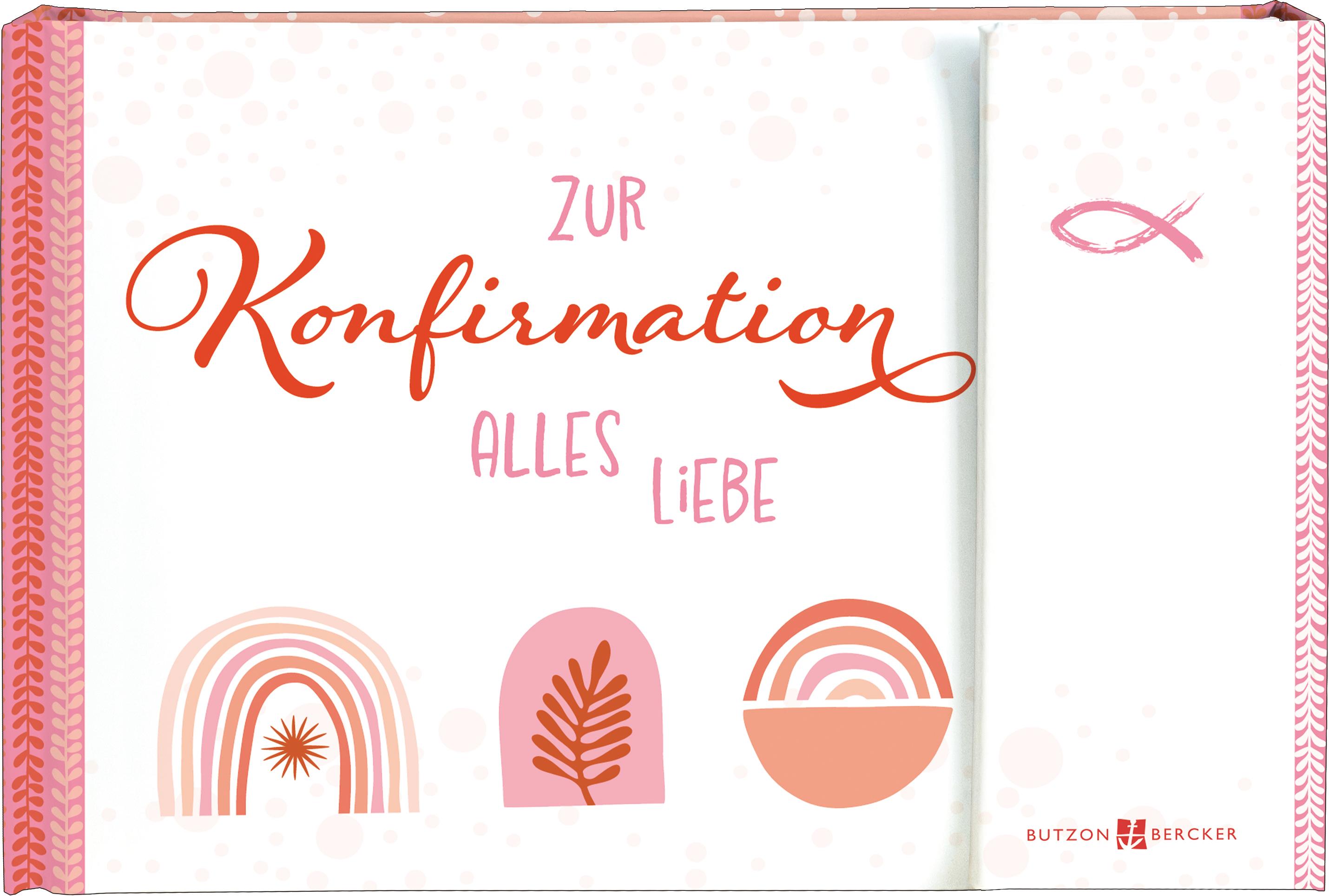 Vorderes Coverbild Zur Konfirmation alles Liebe