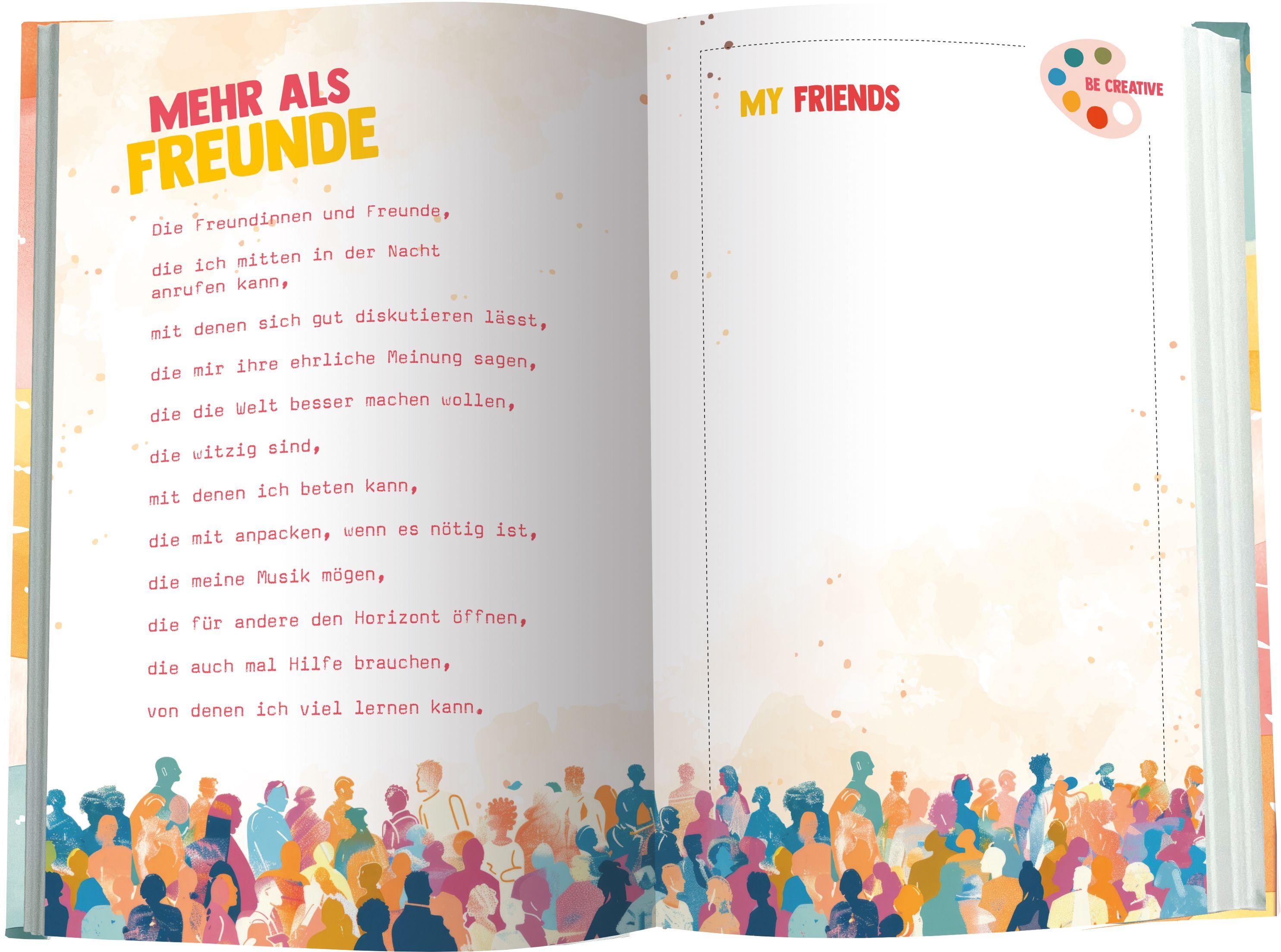 Beispielinhalt (Bild) Colour your life