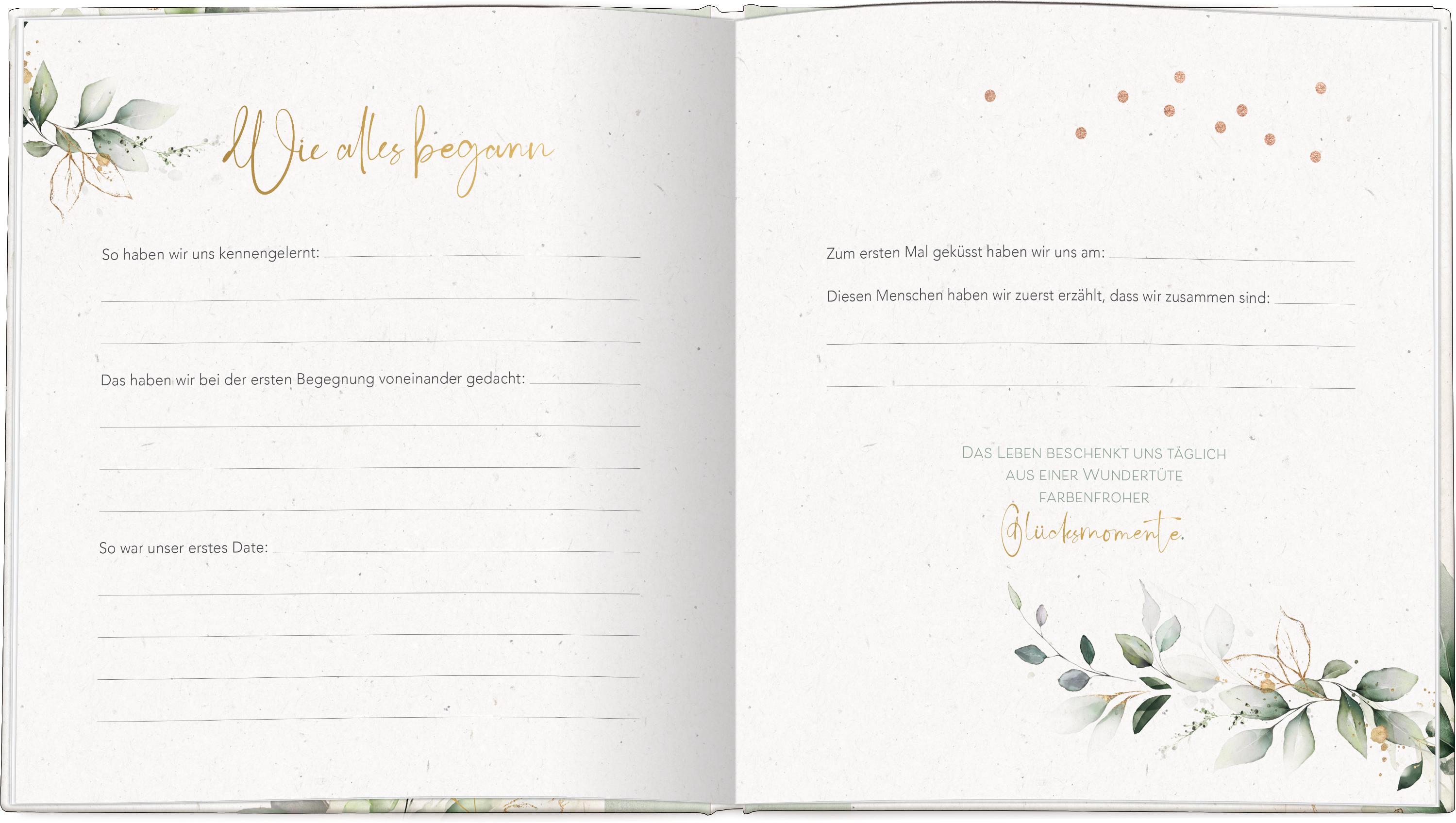 Beispielinhalt (Bild) Ja. Wir heiraten