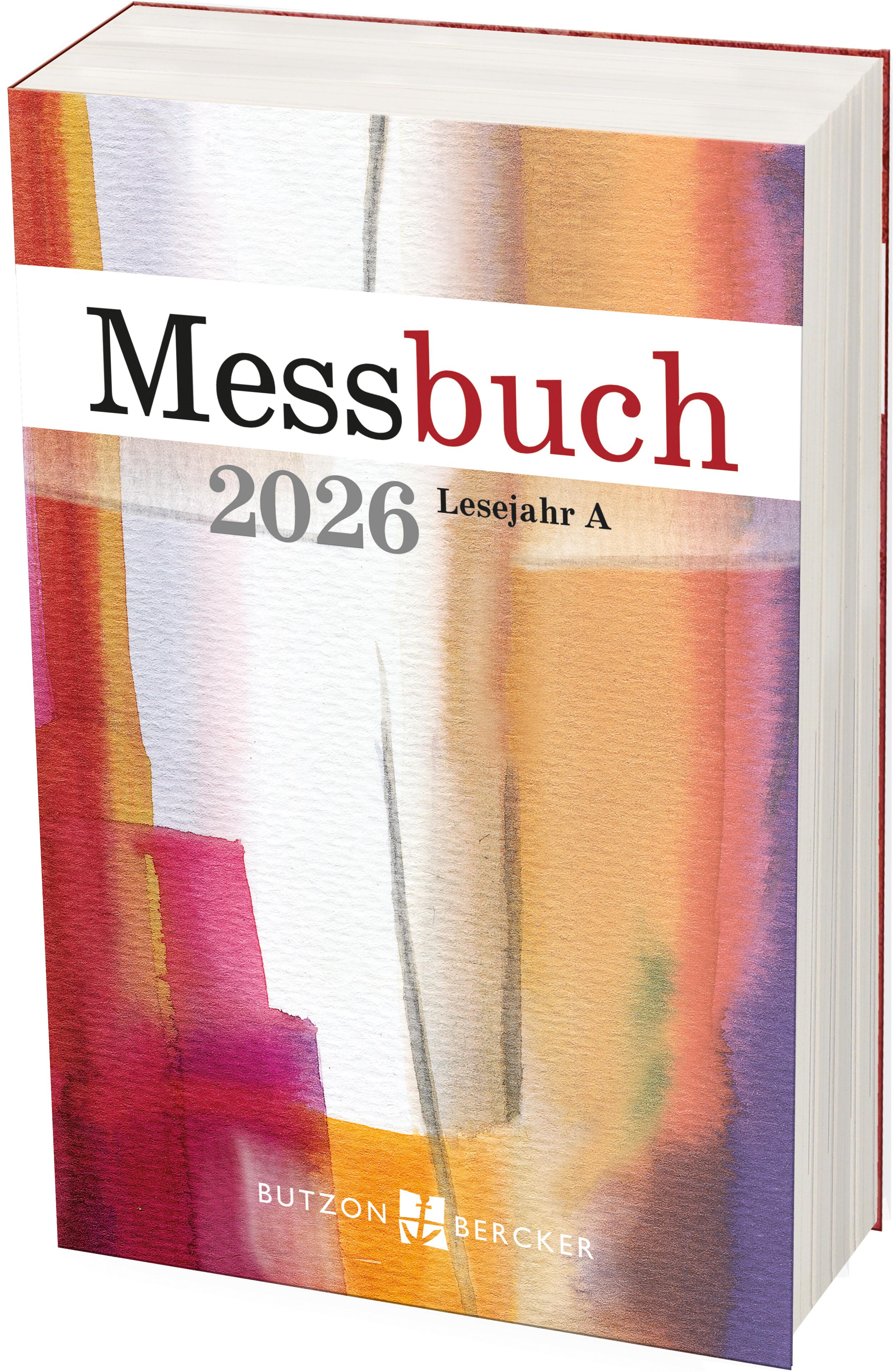 Vorderes Coverbild Messbuch 2026