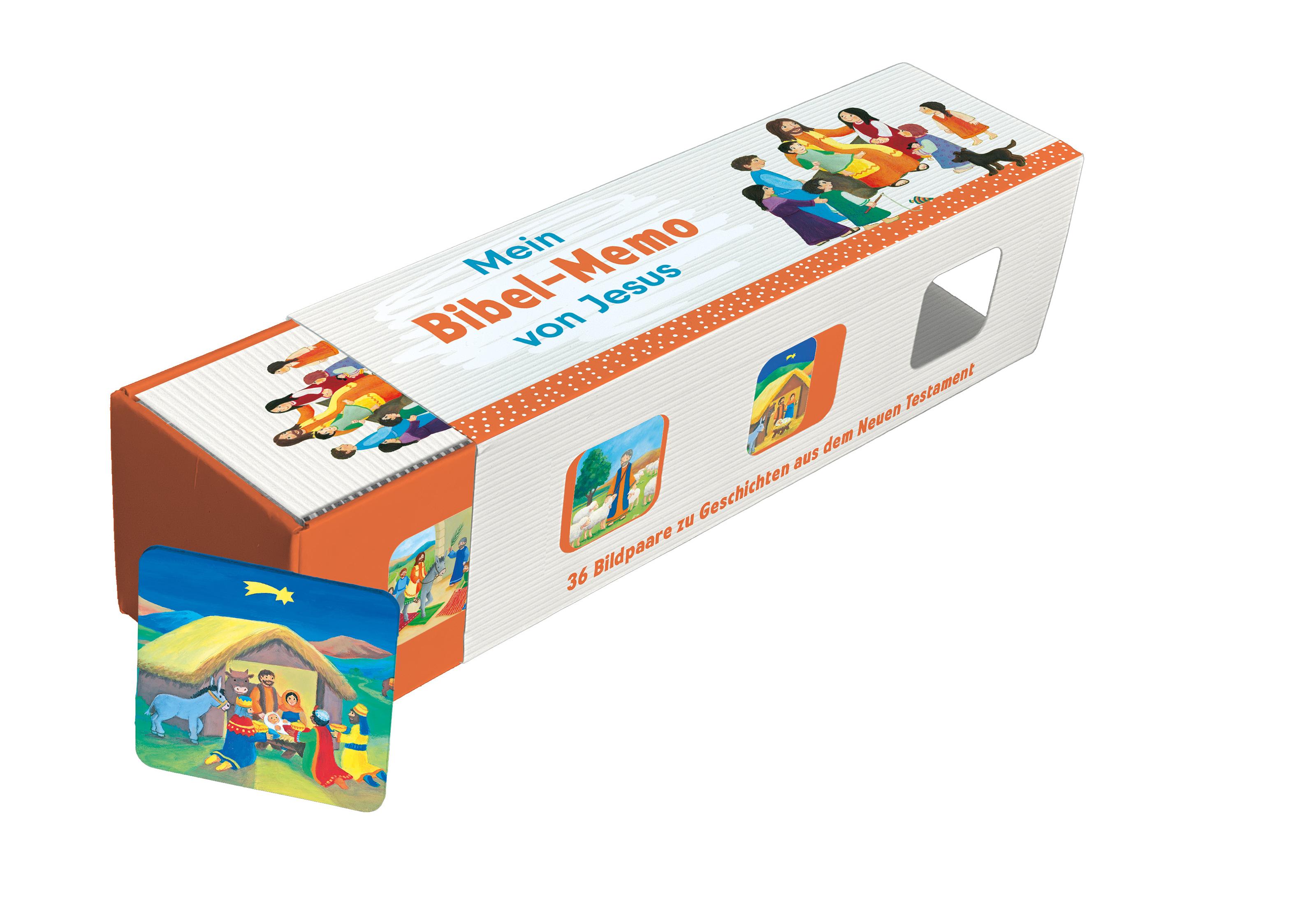 Vorderes Coverbild Mein Bibel-Memo von Jesus