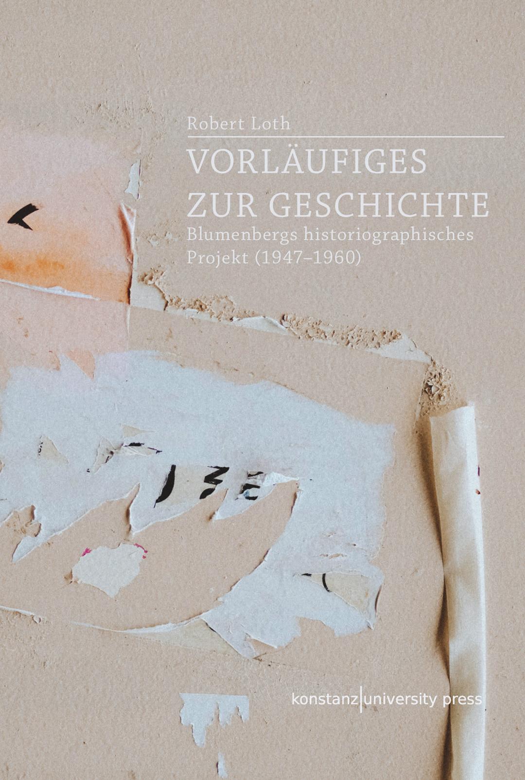 Vorderes Coverbild Vorläufiges zur Geschichte
