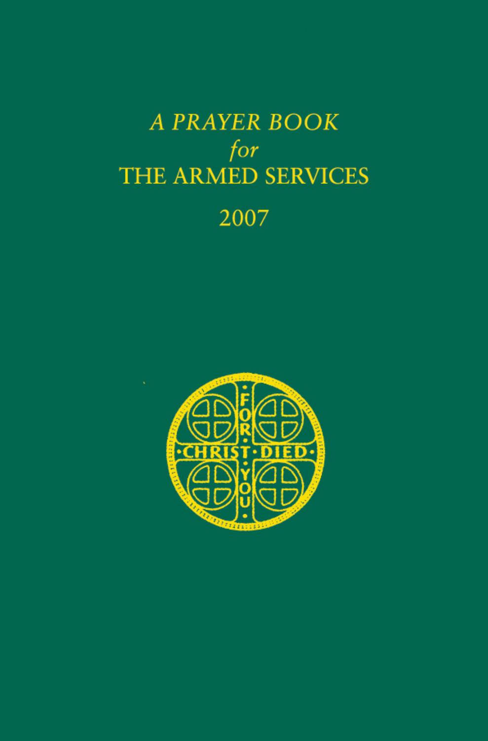 Vorderes Coverbild A Prayer Book for the Armed Services