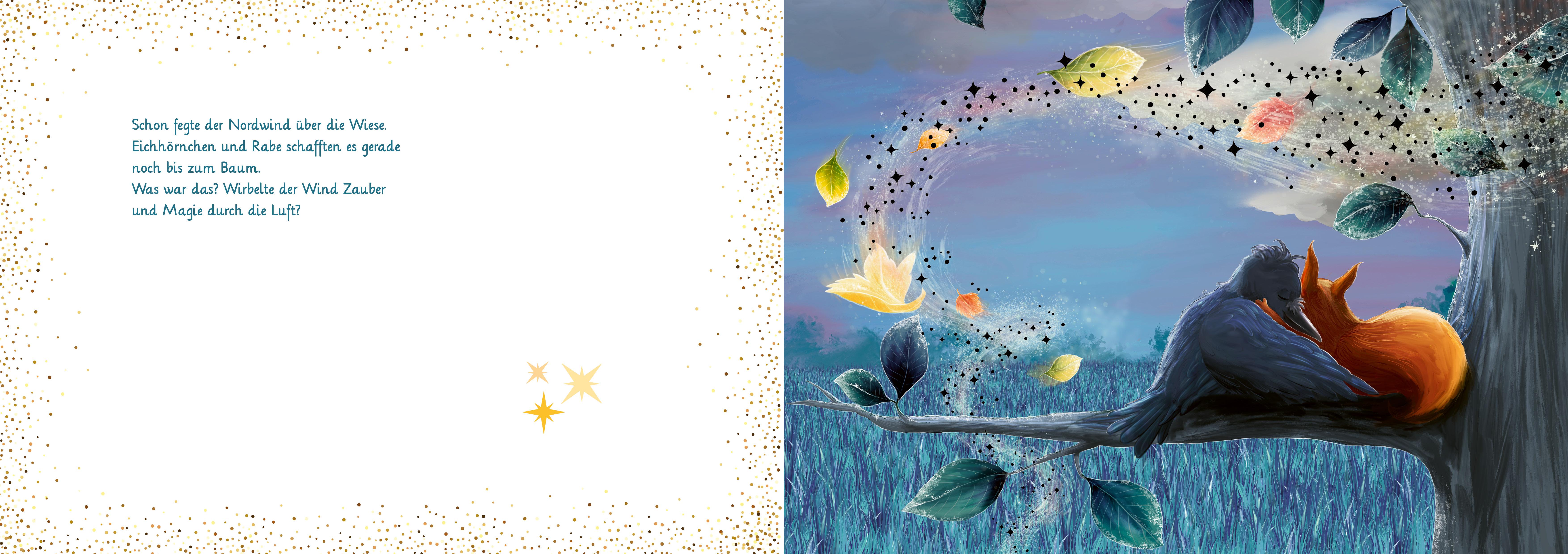 Beispielinhalt (Bild) Die kleine Glitzerblume