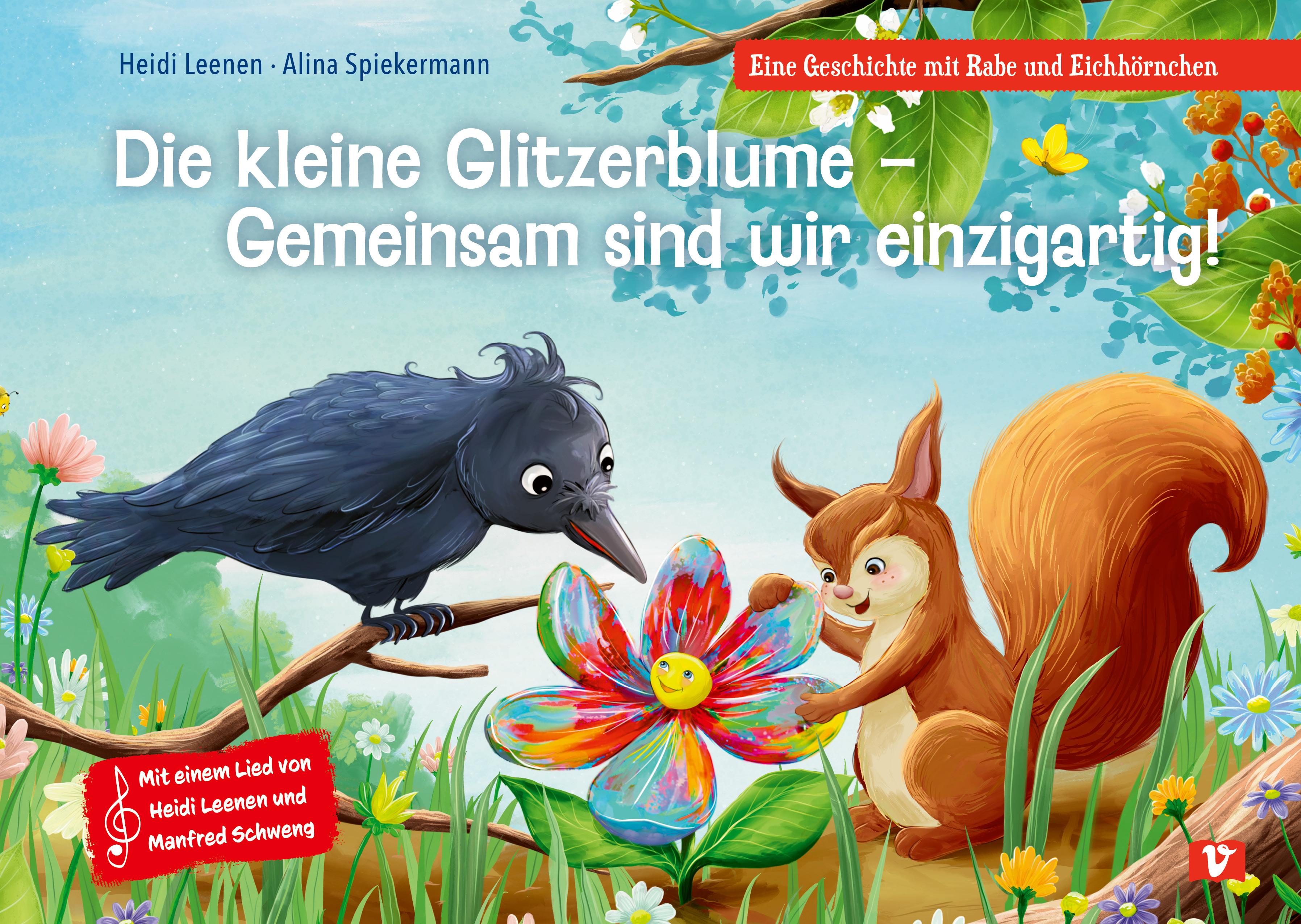 Vorderes Coverbild Die kleine Glitzerblume
