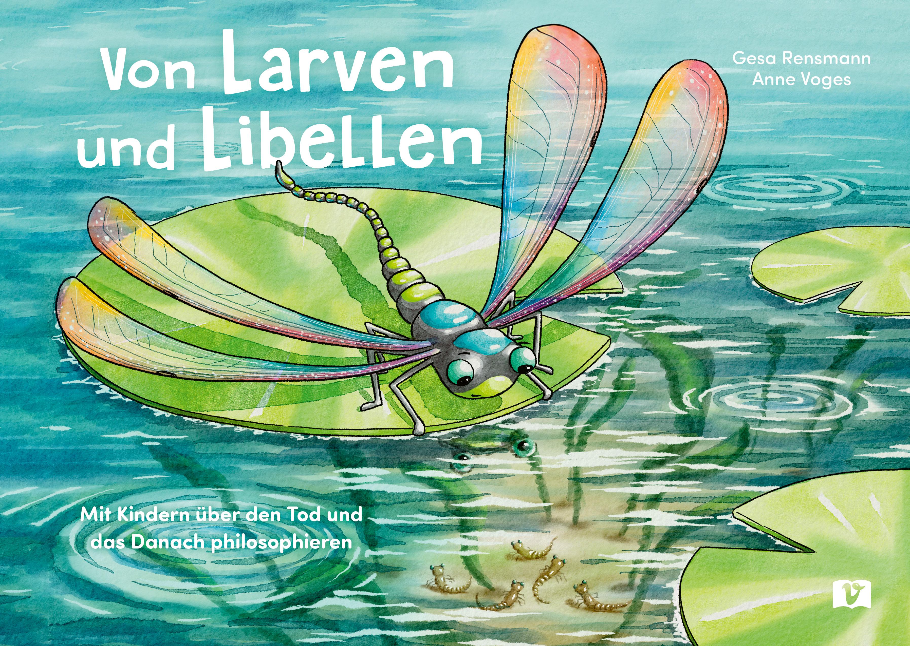 Vorderes Coverbild Von Larven und Libellen