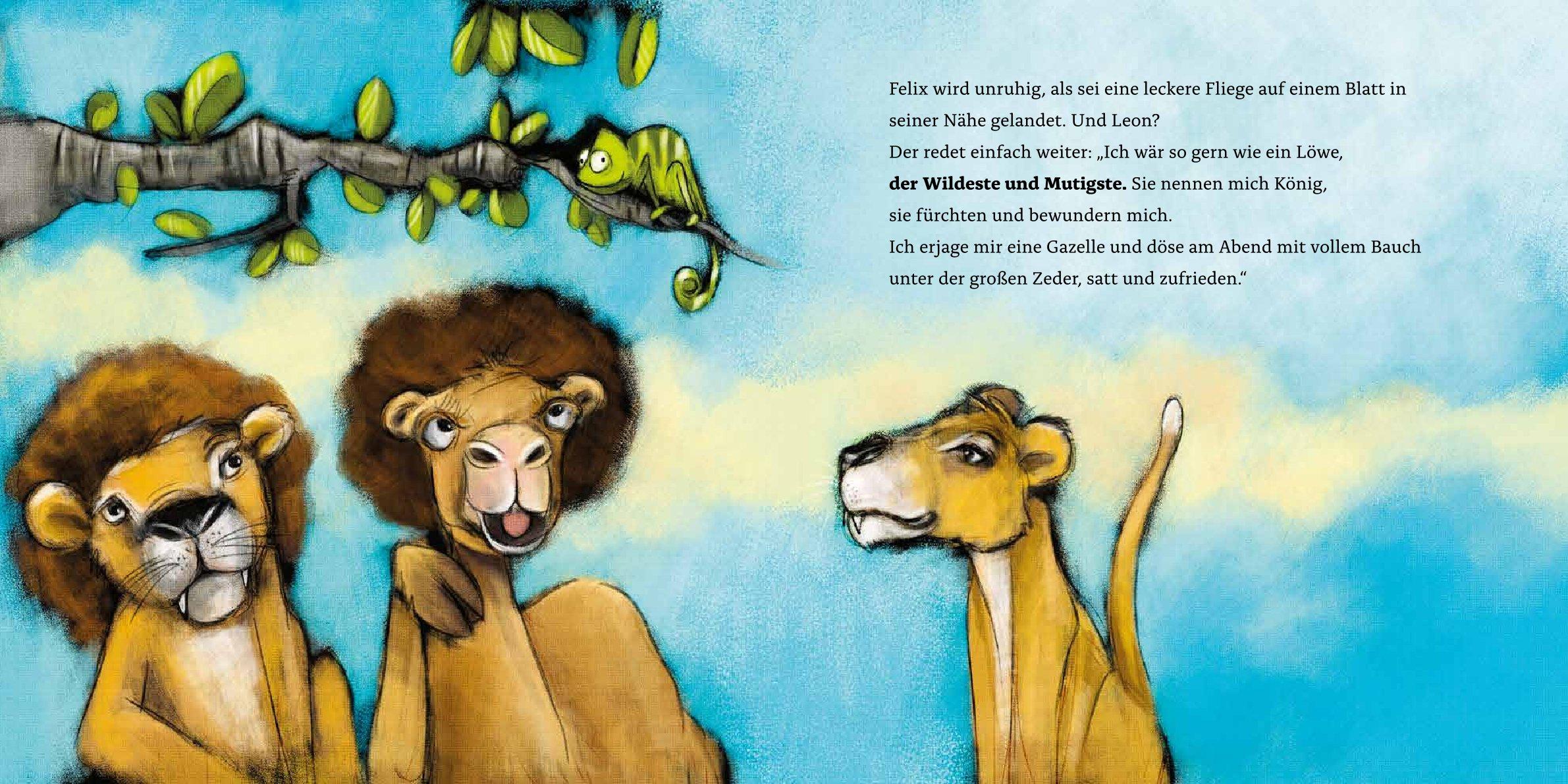 Beispielinhalt (Bild) Das Kamel Leon