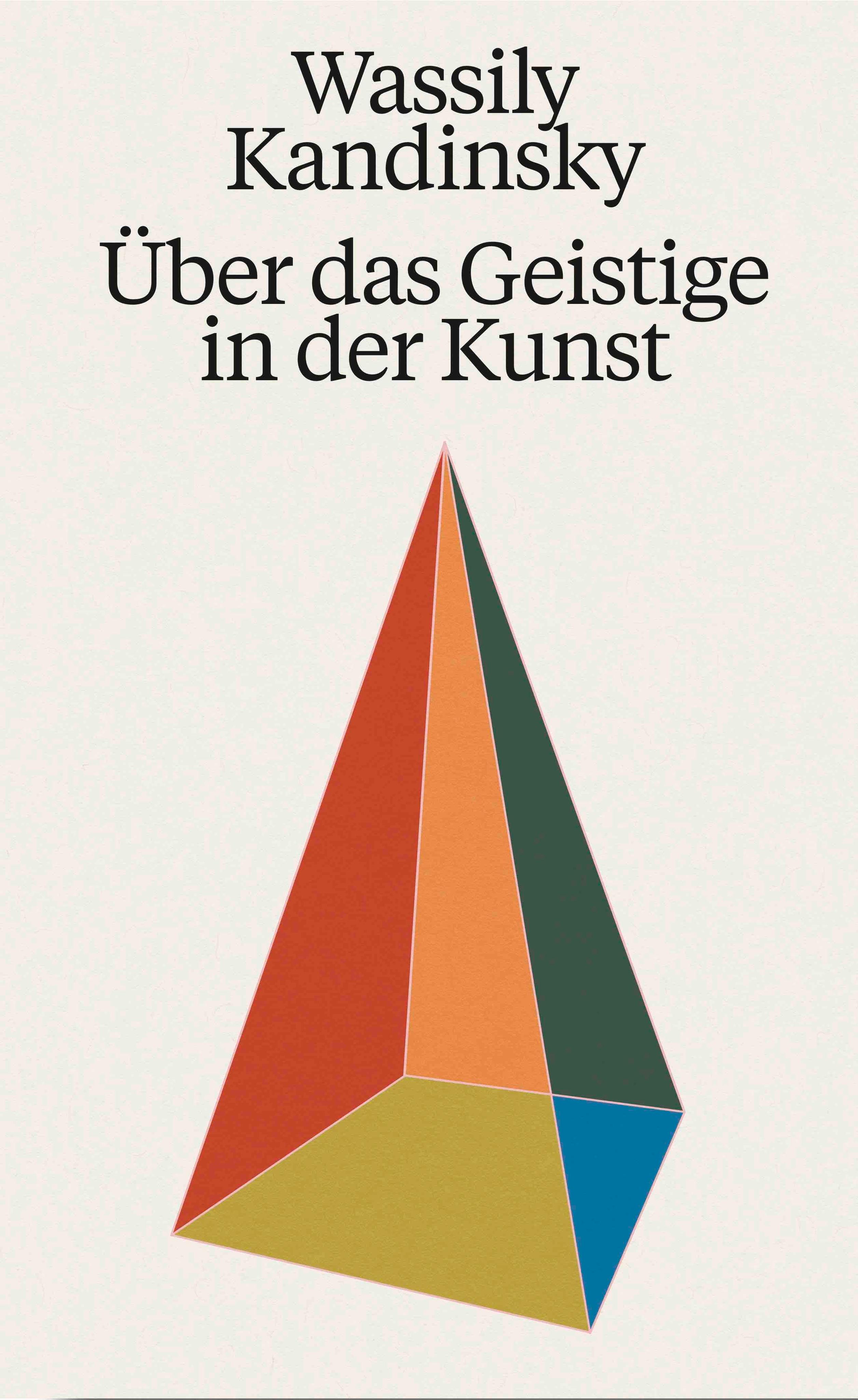 Vorderes Coverbild Wassily Kandinsky. Über das Geistige in der Kunst