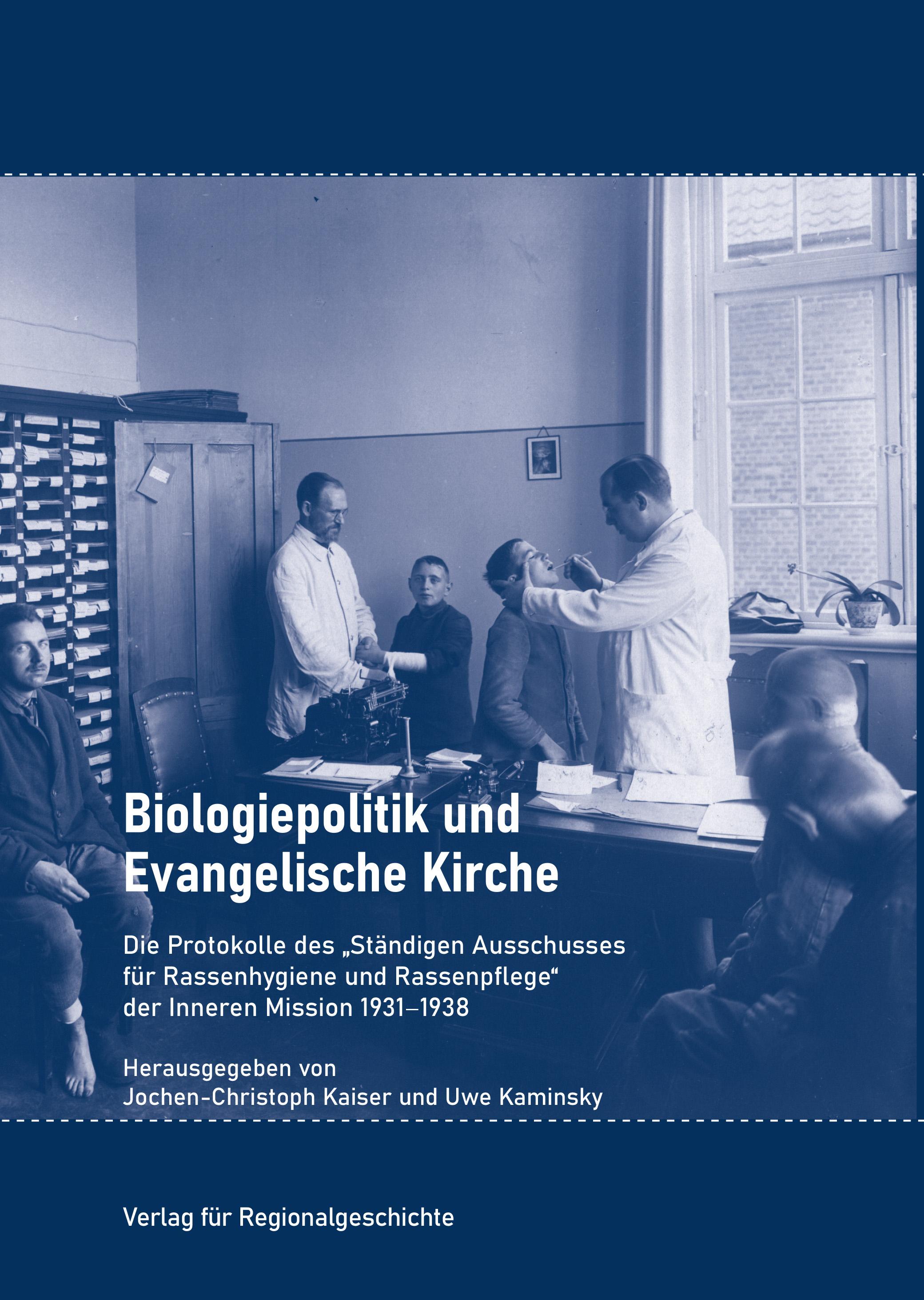 Vorderes Coverbild Biologiepolitik und Evangelische Kirche