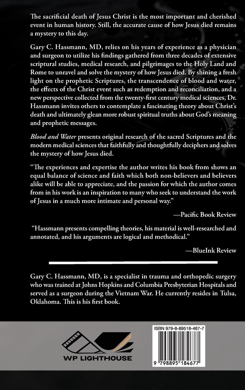 Rückseitencover Blood and Water