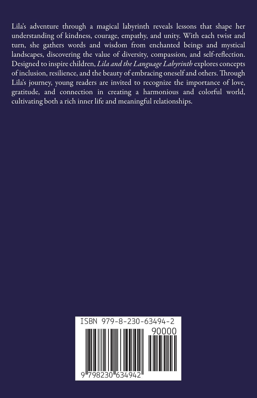 Rückseitencover Lila and the Language Labyrinth