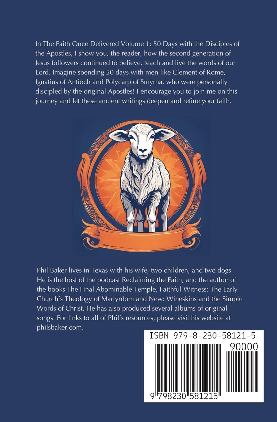 Rückseitencover The Faith Once Delivered