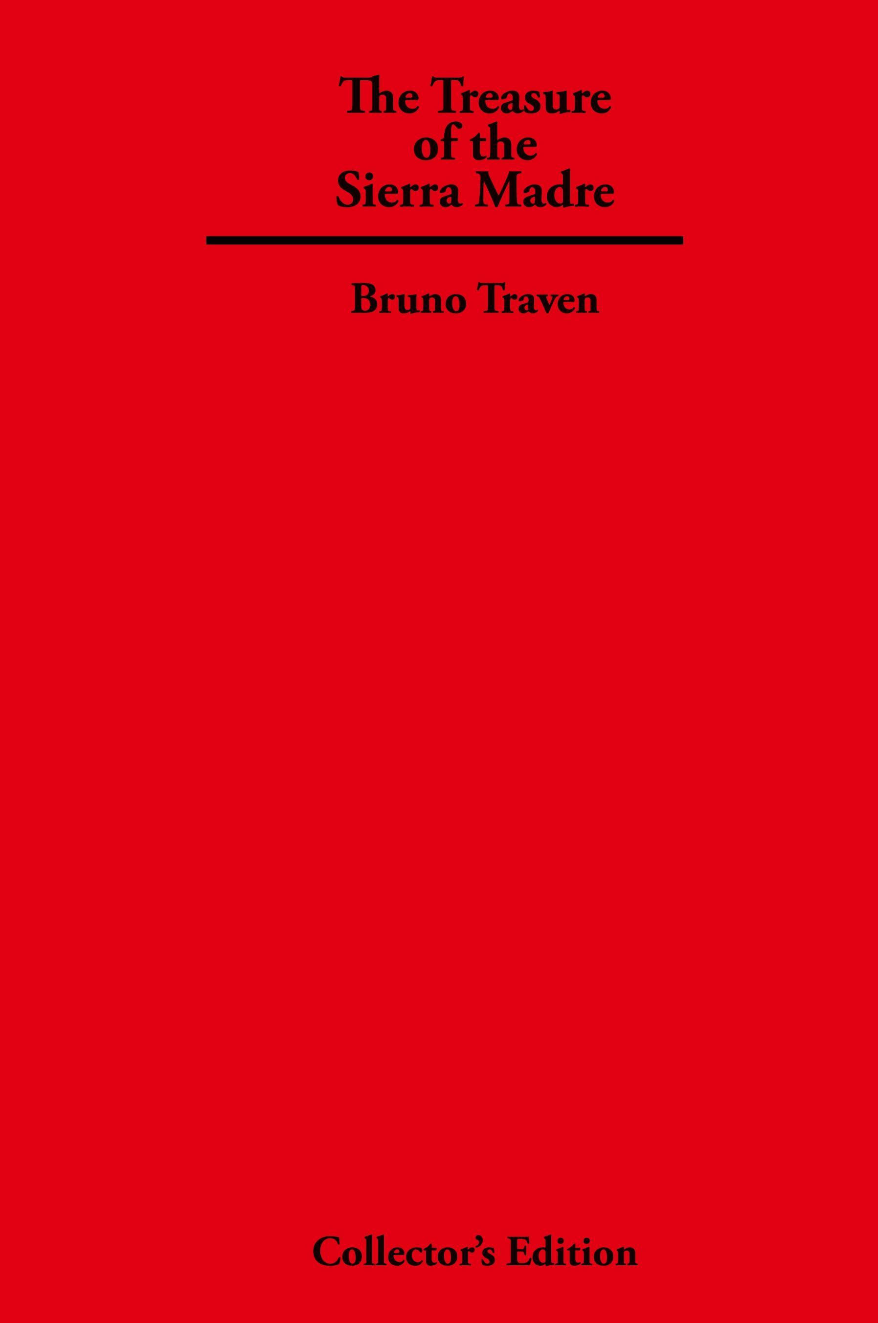 Vorderes Coverbild The Treasure of The Sierra Madre