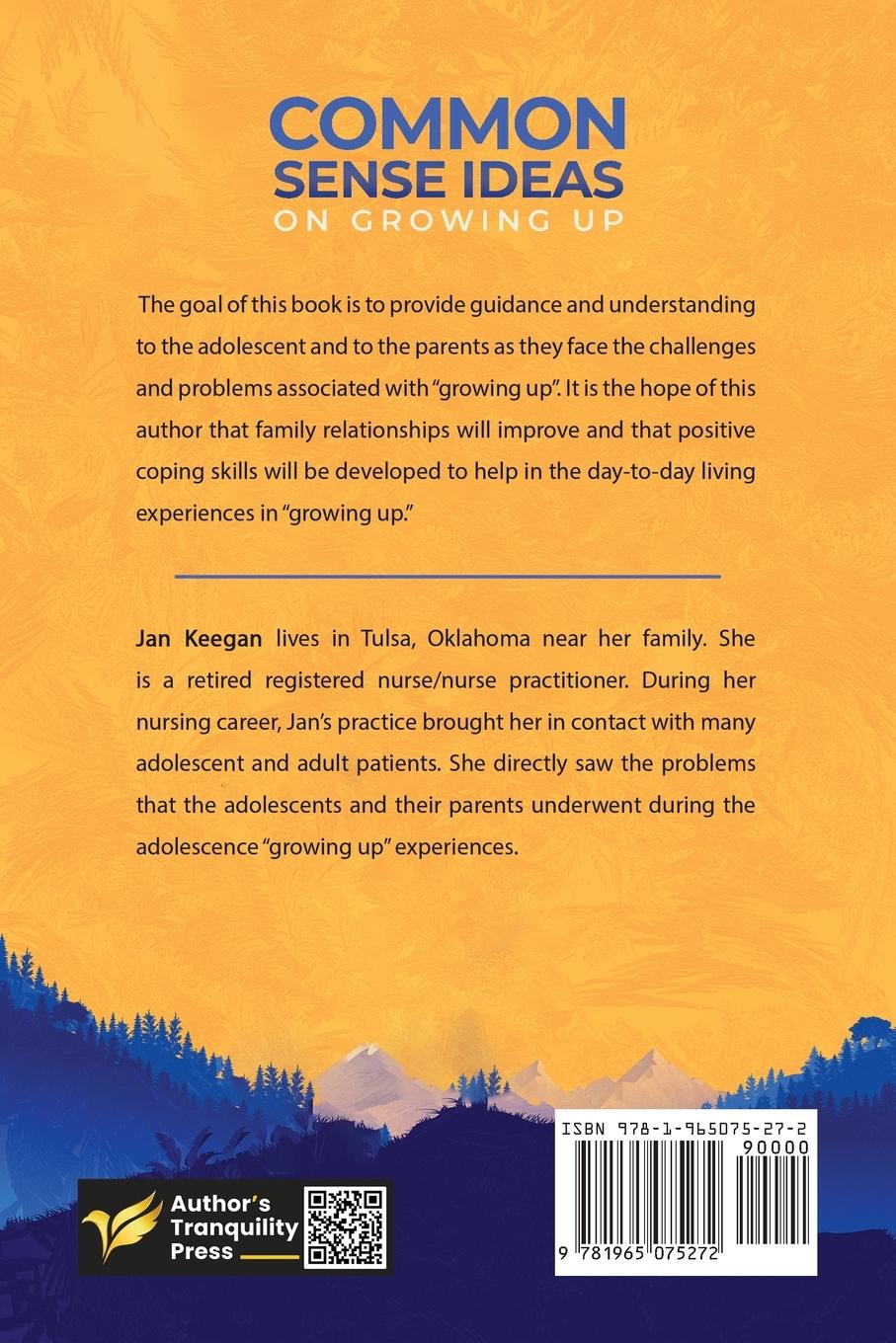 Rückseitencover Common Sense Ideas In Growing Up