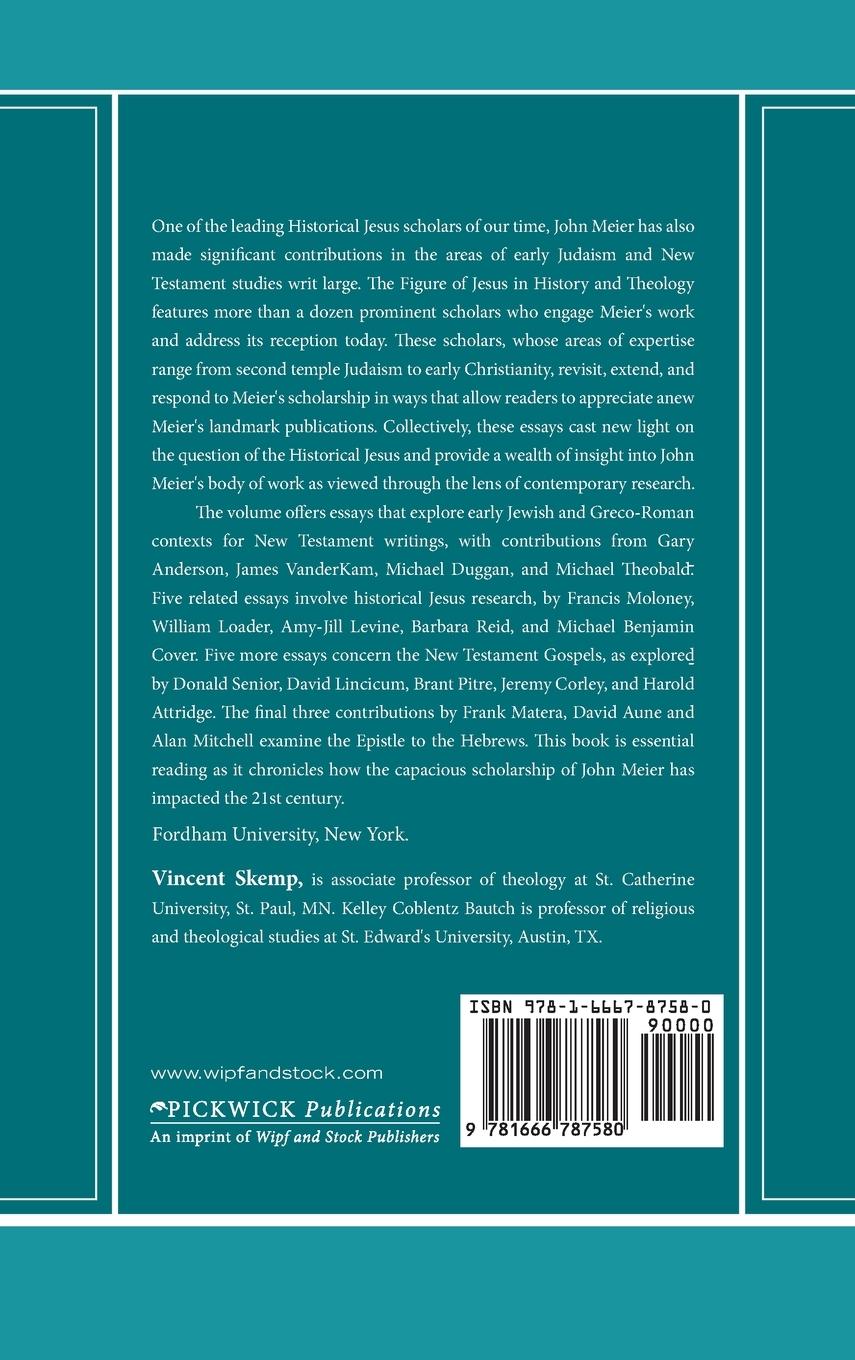 Rückseitencover The Figure of Jesus in History and Theology