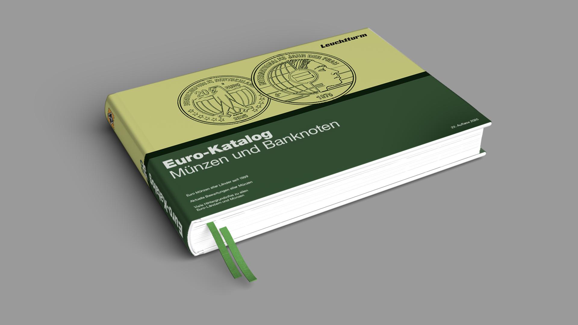 Vorderes Coverbild EUROKAT 2025- Euro-Münzen- und Banknotenkatalog 2025
