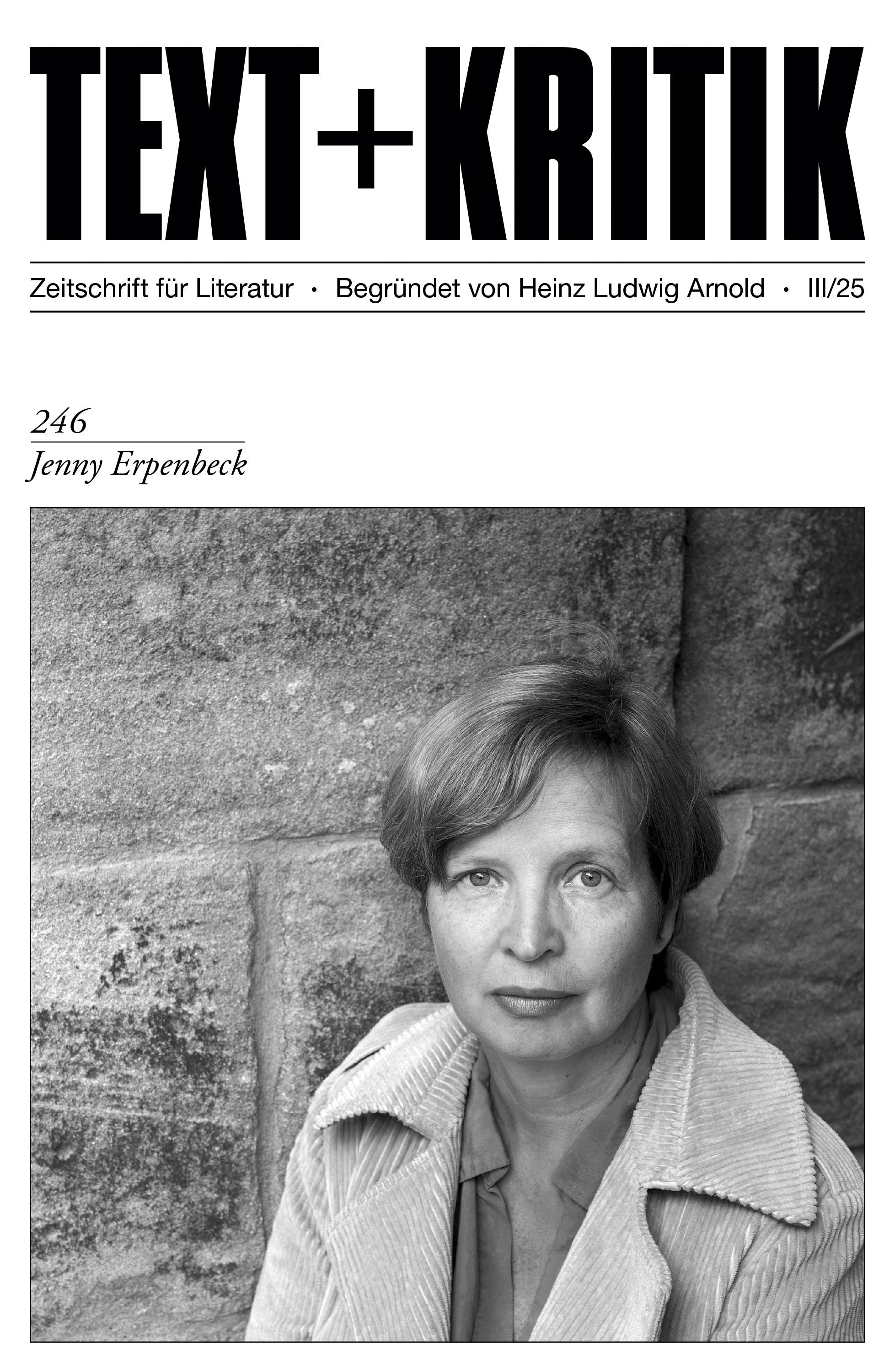 Vorderes Coverbild Jenny Erpenbeck