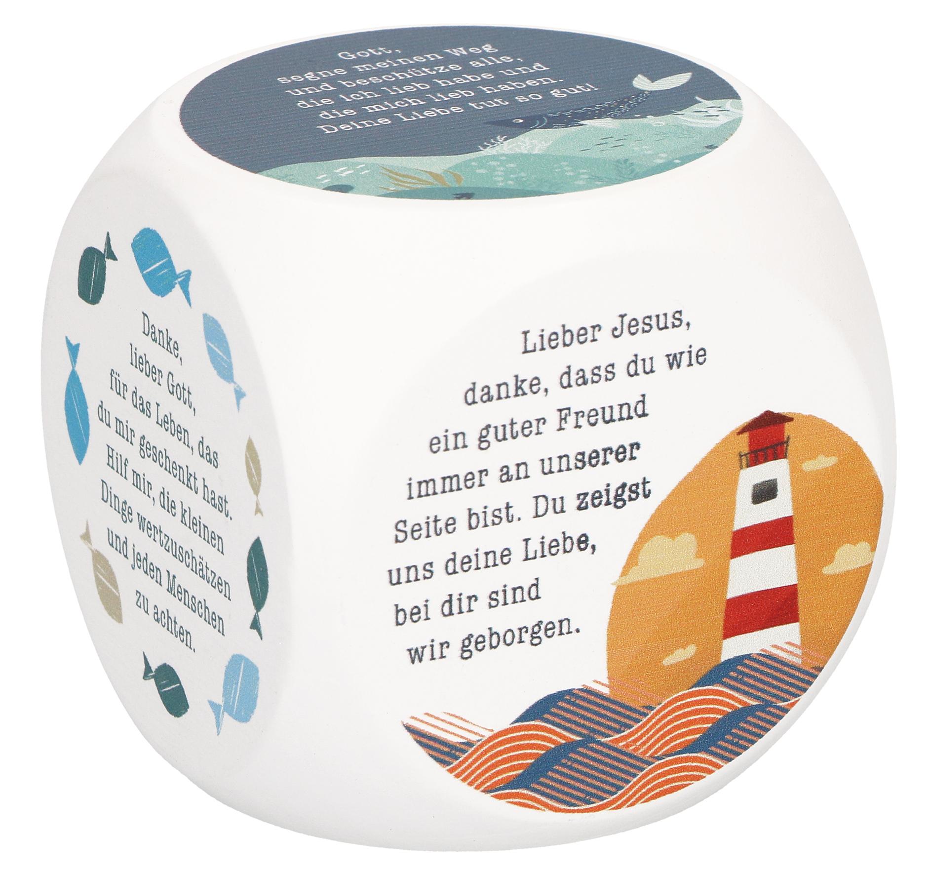 Vorderes Coverbild Dankgebete. Gebetswürfel