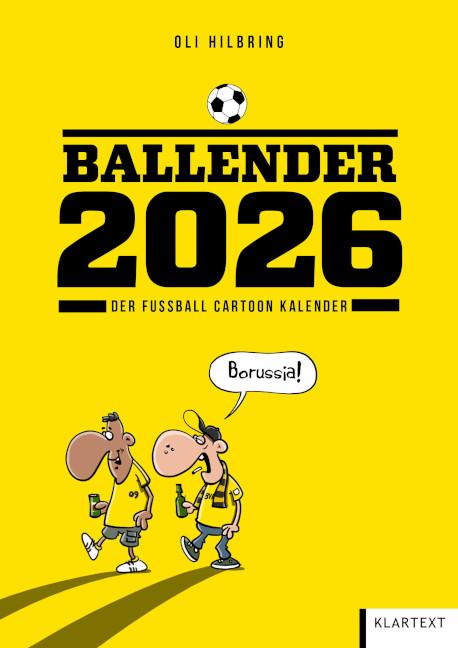 Vorderes Coverbild Ballender Borussia Dortmund 2026
