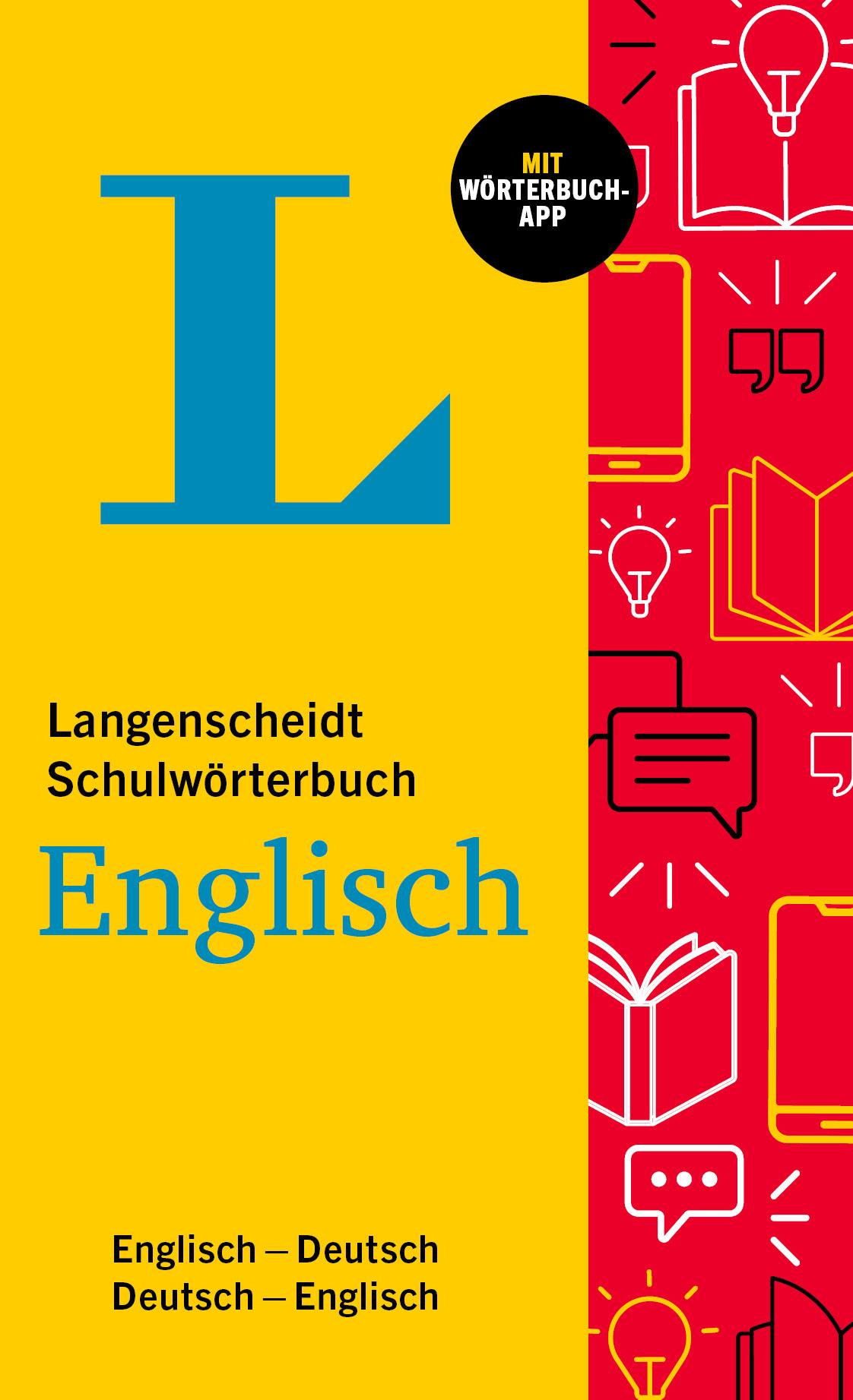 Vorderes Coverbild Langenscheidt Schulwörterbuch Englisch