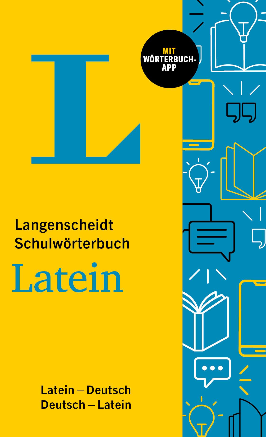 Vorderes Coverbild Langenscheidt Schulwörterbuch Latein