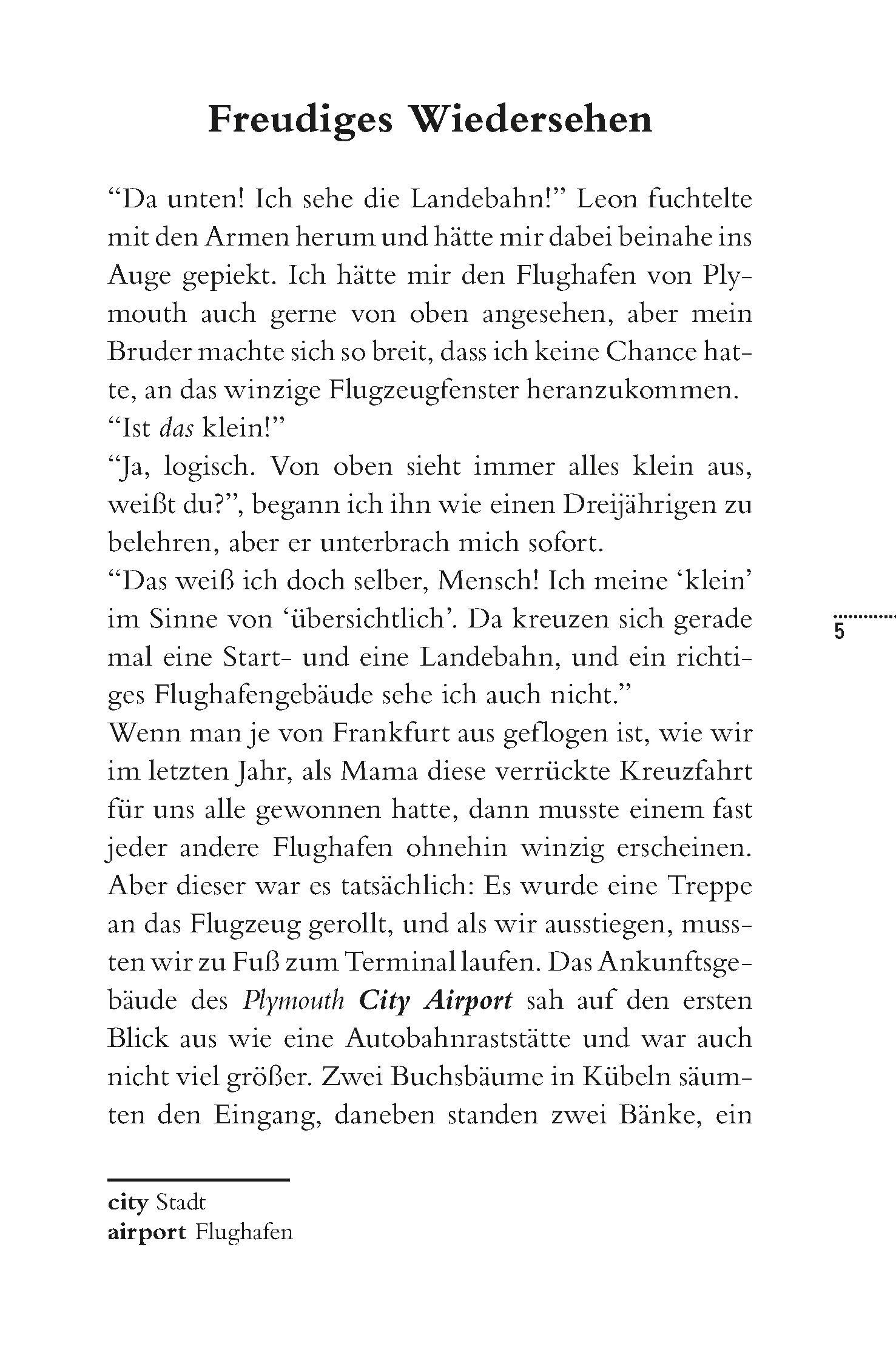 Beispielinhalt (Bild) Langenscheidt Krimis für Kids - The Pirates of Plymouth - Die Piraten von Plymouth