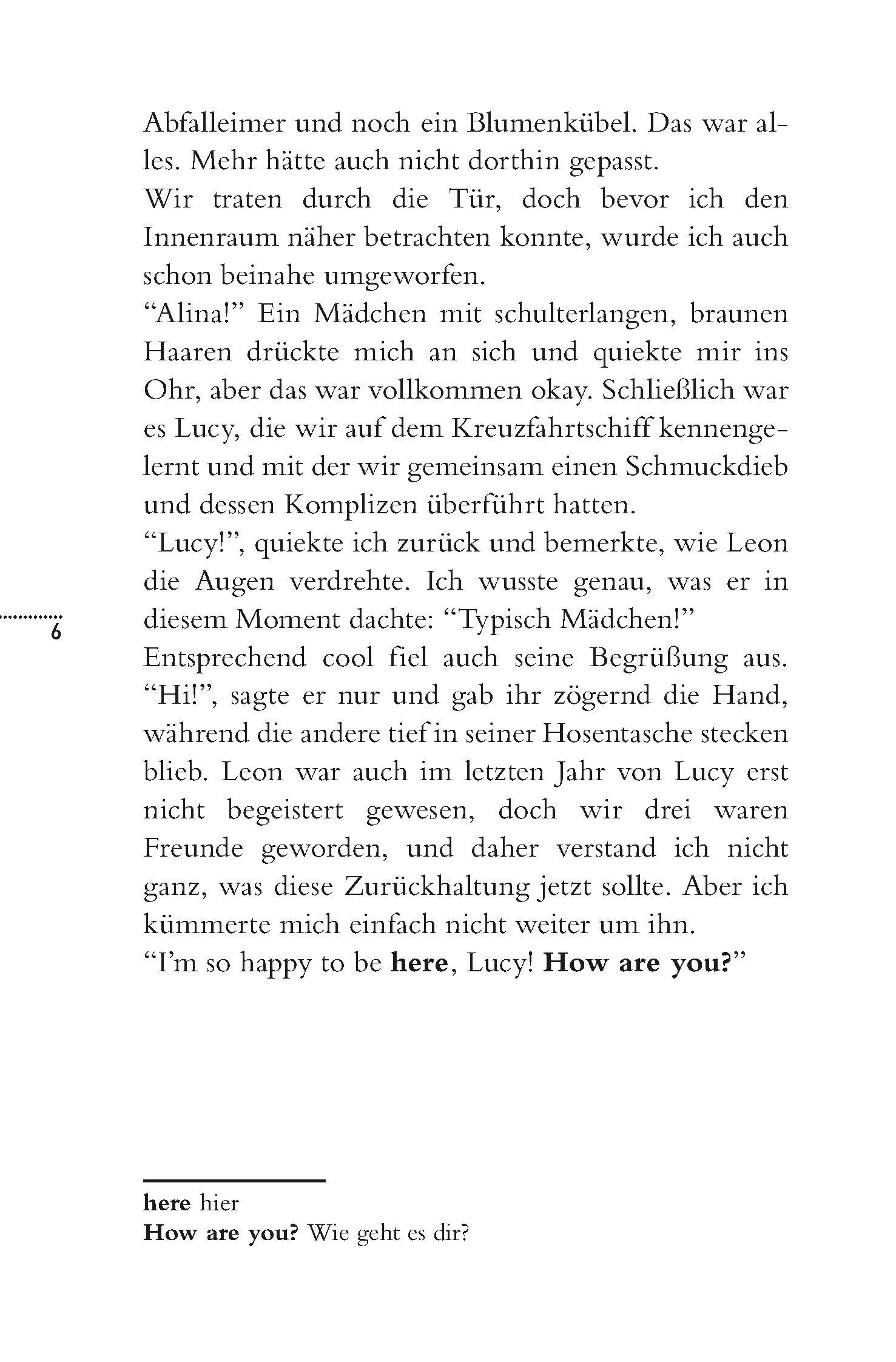 Beispielinhalt (Bild) Langenscheidt Krimis für Kids - The Pirates of Plymouth - Die Piraten von Plymouth