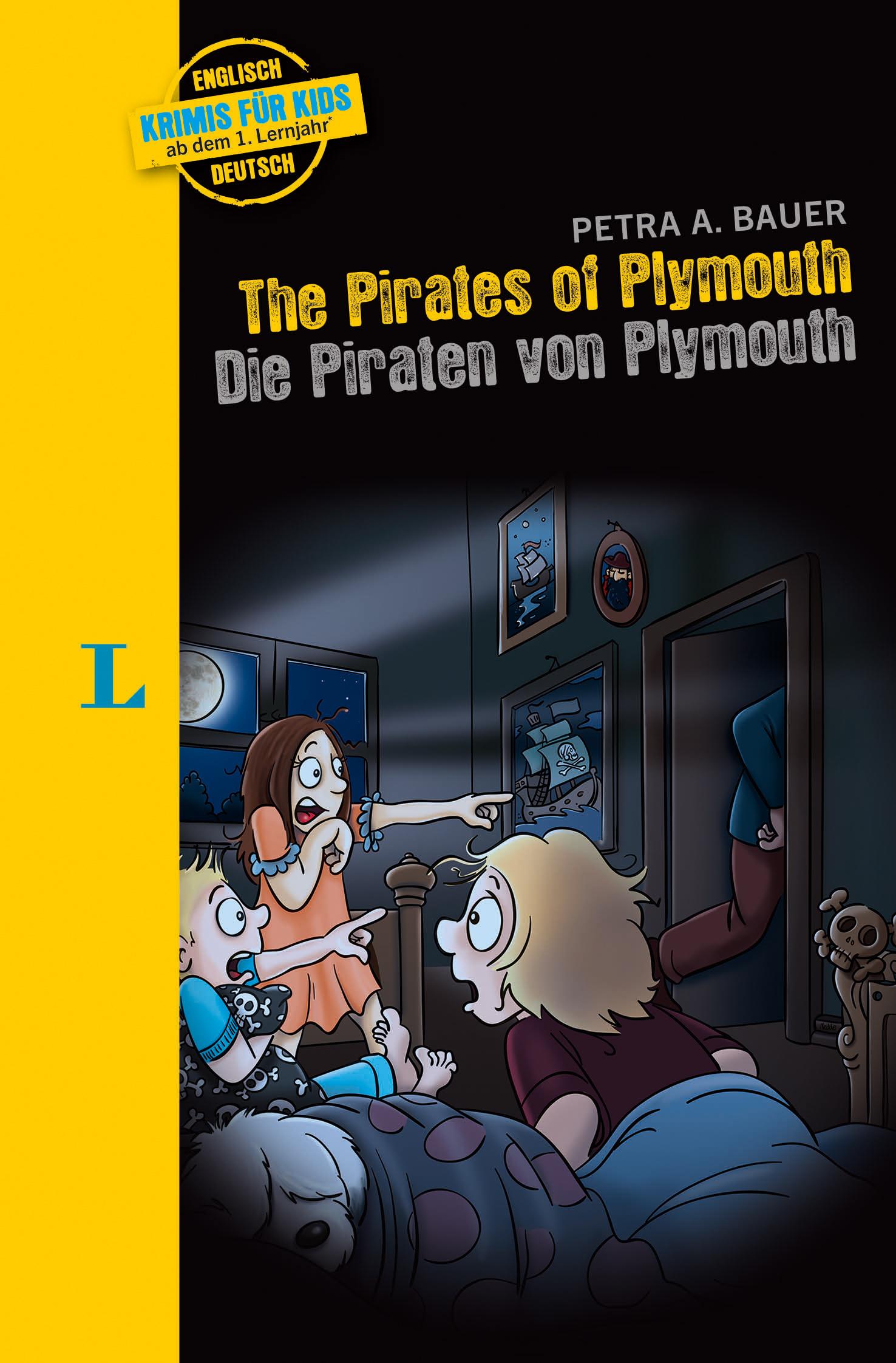 Vorderes Coverbild Langenscheidt Krimis für Kids - The Pirates of Plymouth - Die Piraten von Plymouth