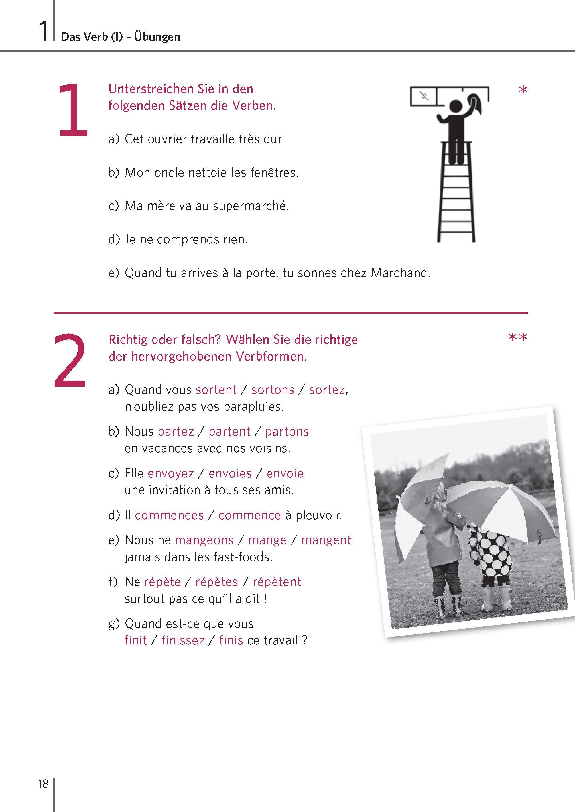 Beispielinhalt (Bild) Langenscheidt Zeiten mit System Französisch