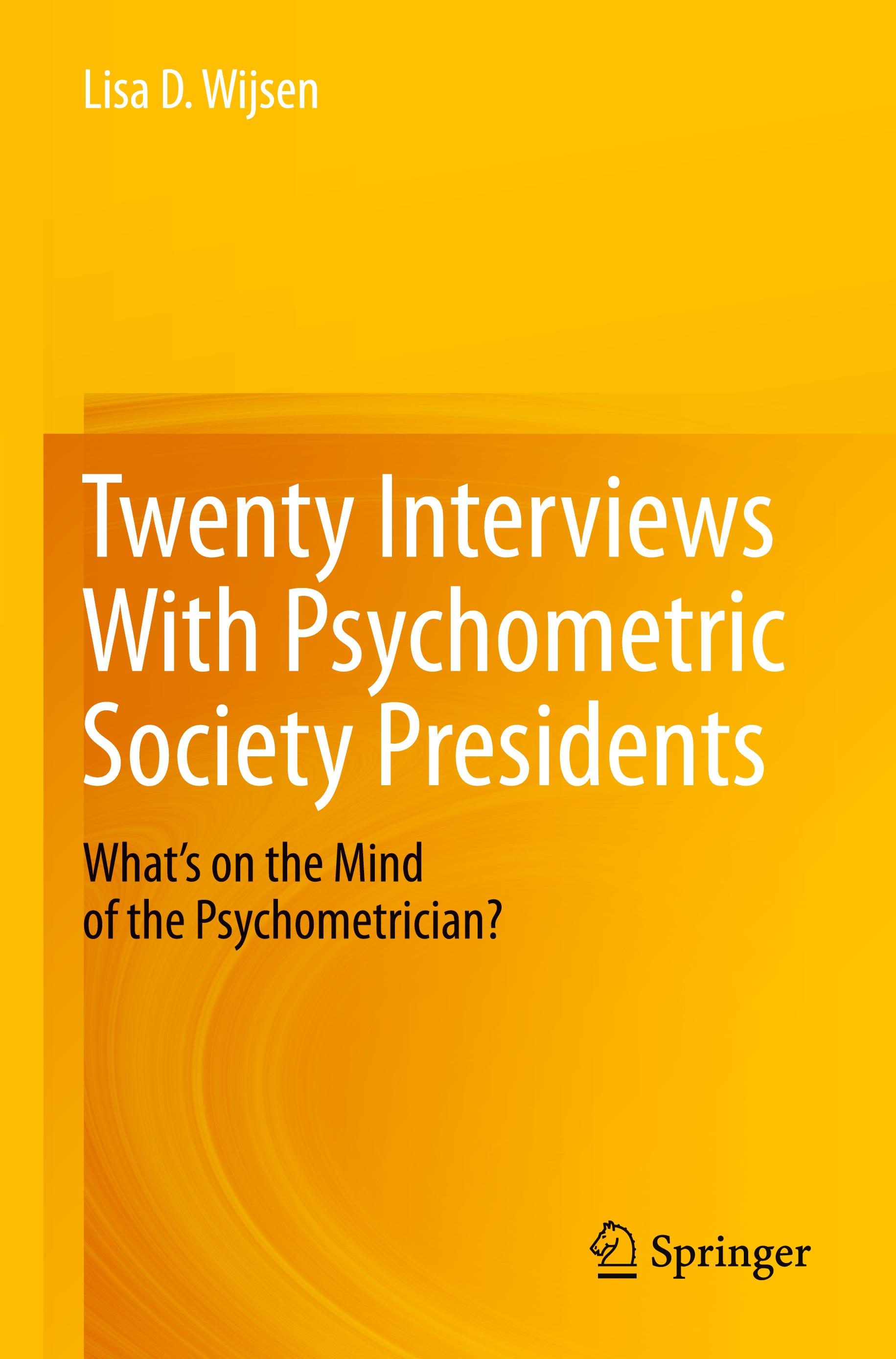 Vorderes Coverbild Twenty Interviews With Psychometric Society Presidents