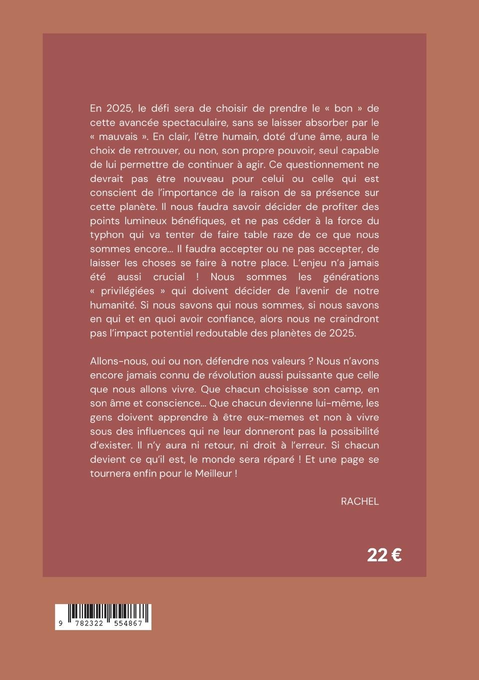 Rückseitencover Prevision Astrologique Intuitive 2025