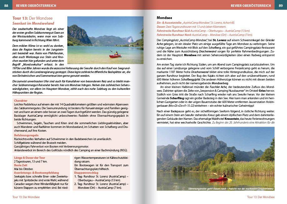 Beispielinhalt (Bild) Paddelland Österreich