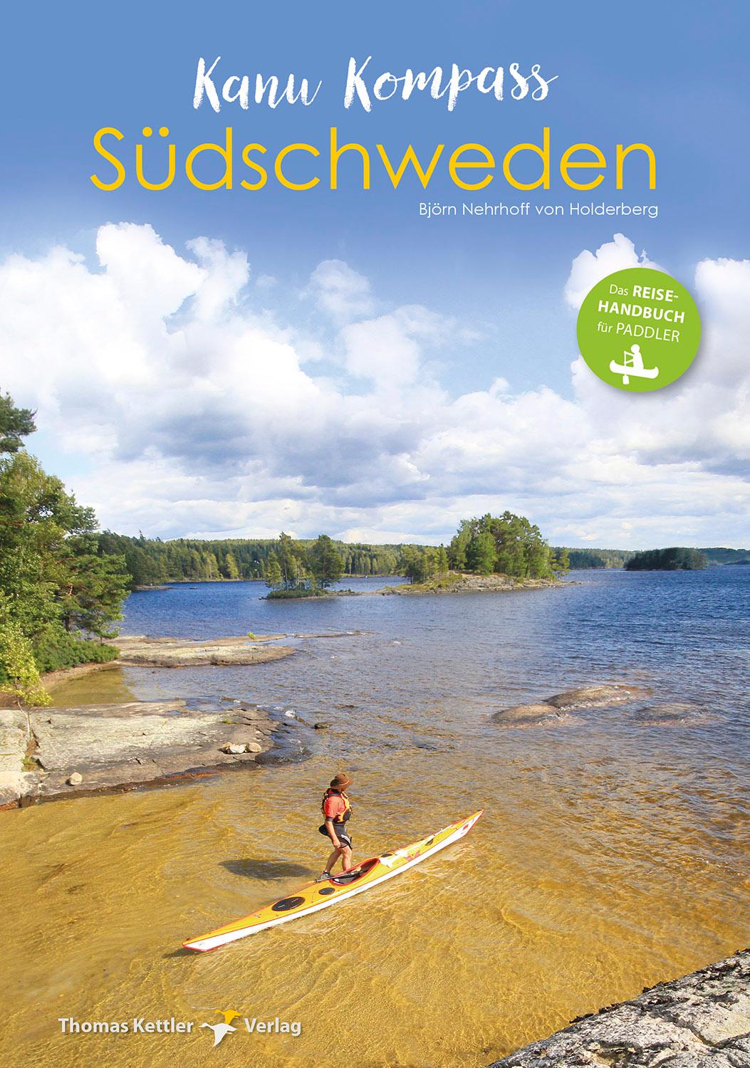 Vorderes Coverbild Kanu Kompass Südschweden