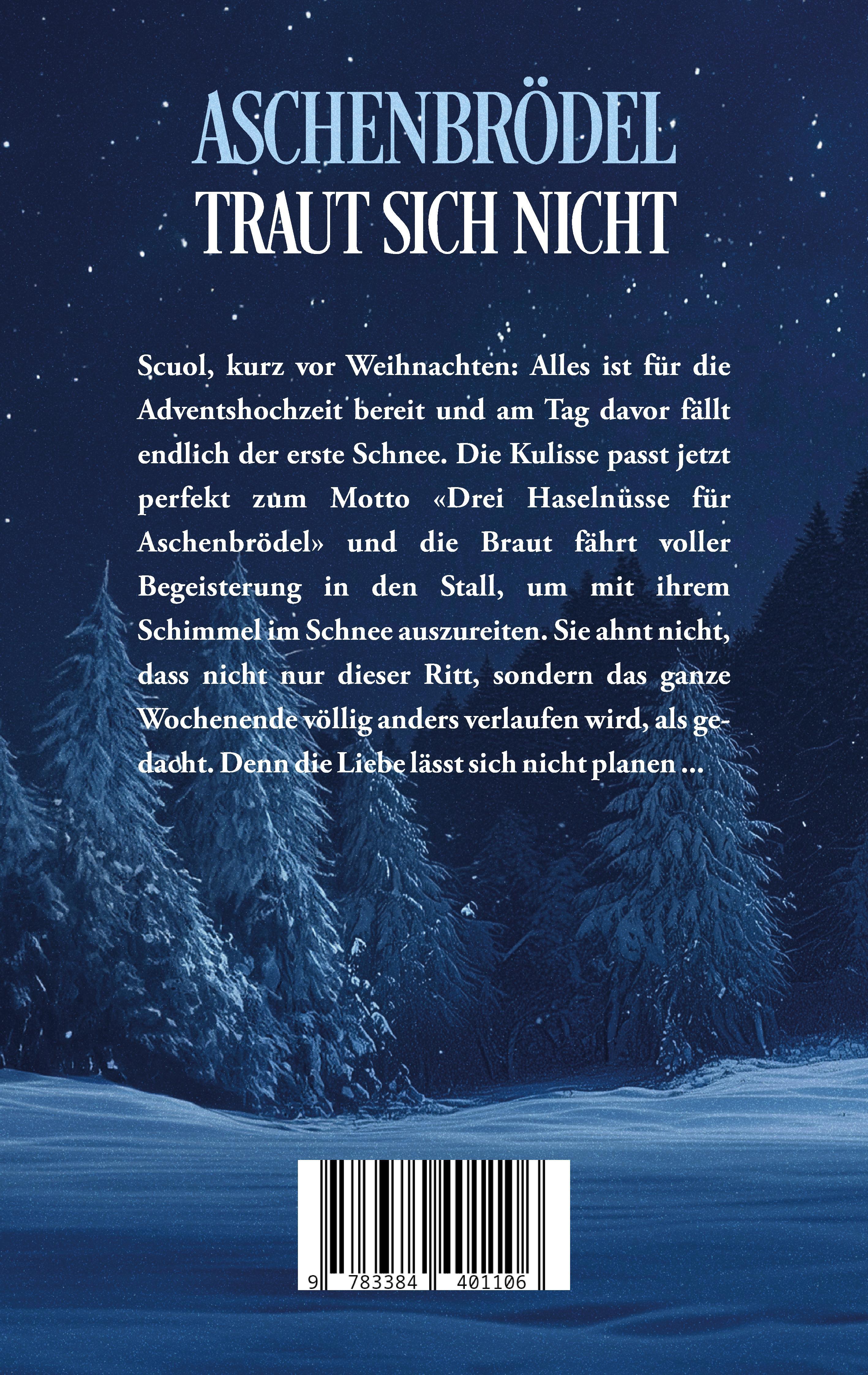 Rückseitencover Aschenbrödel traut sich nicht