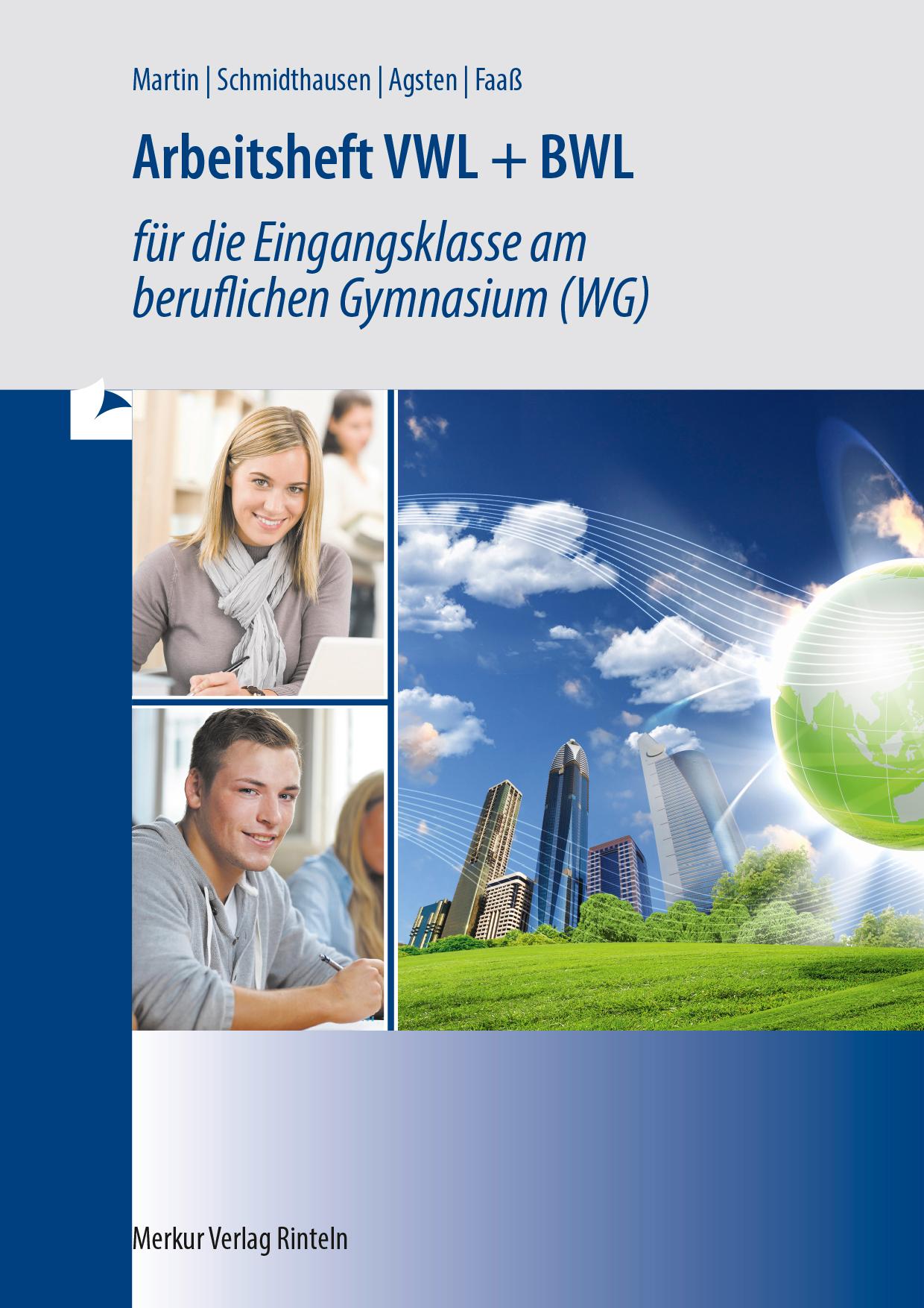 Vorderes Coverbild VWL + BWL. Arbeitsheft