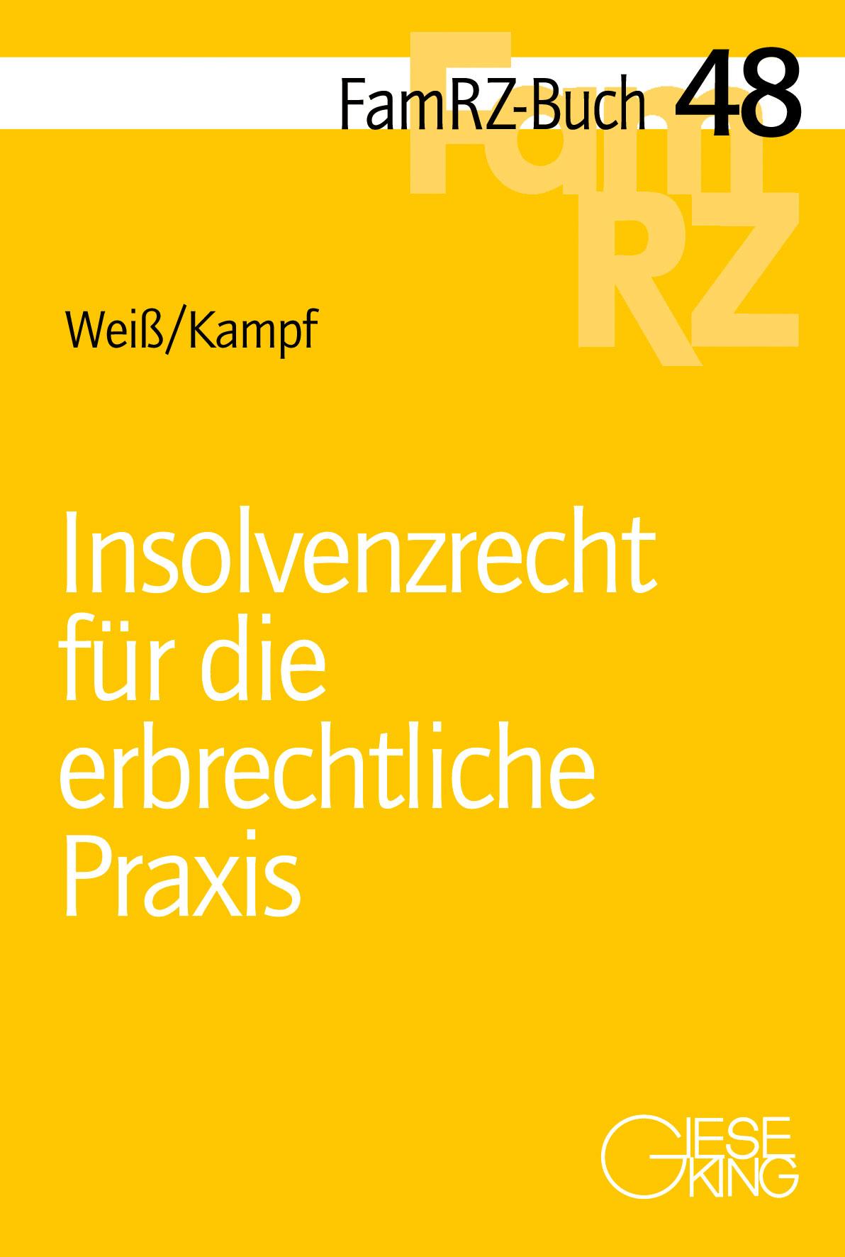 Vorderes Coverbild Insolvenzrecht für die erbrechtliche Praxis