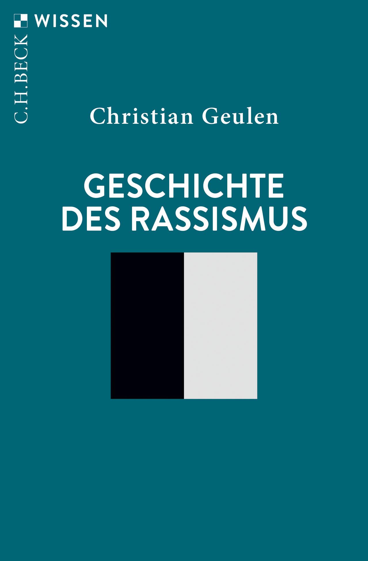 Vorderes Coverbild Geschichte des Rassismus