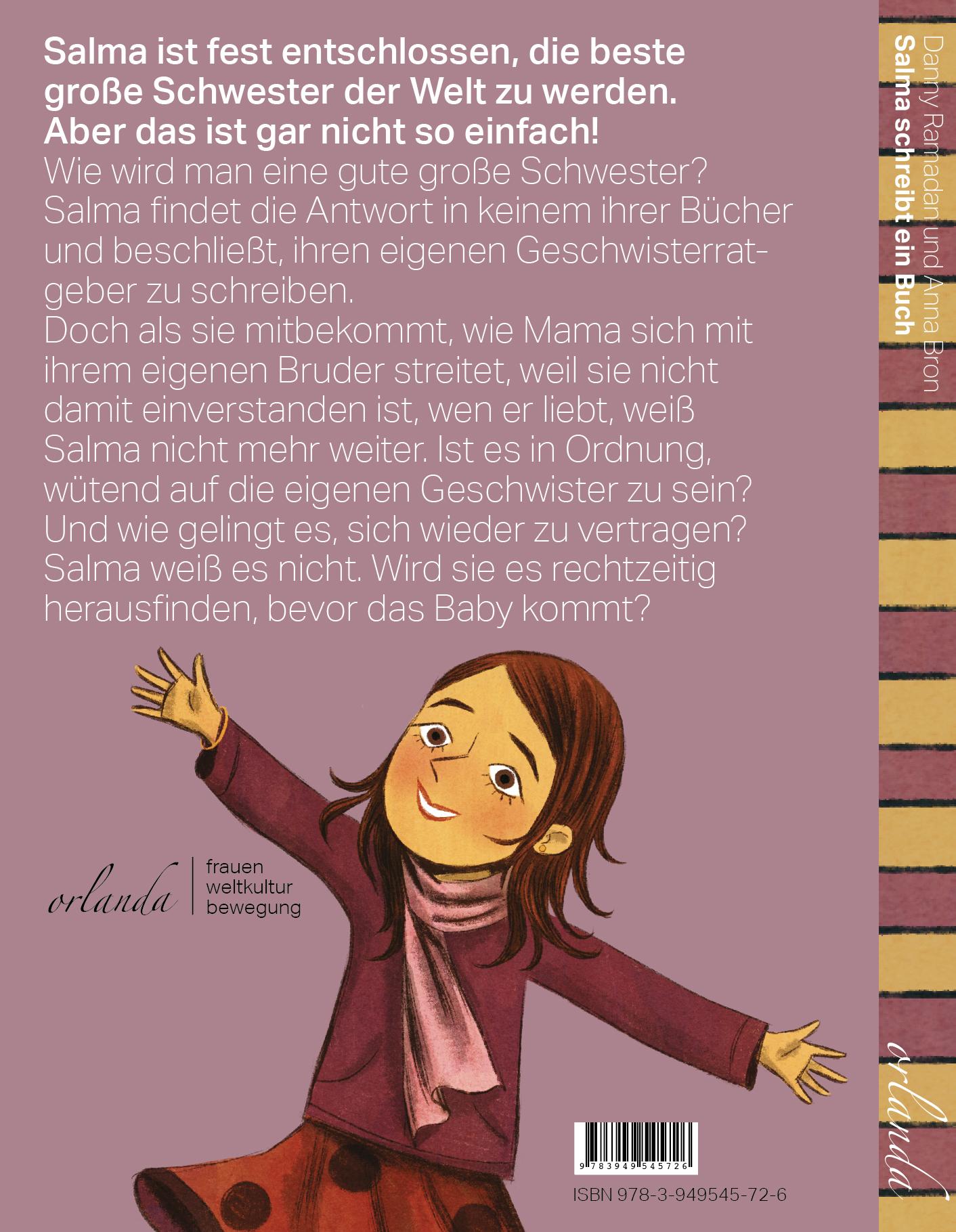 Rückseitencover Salma schreibt ein Buch