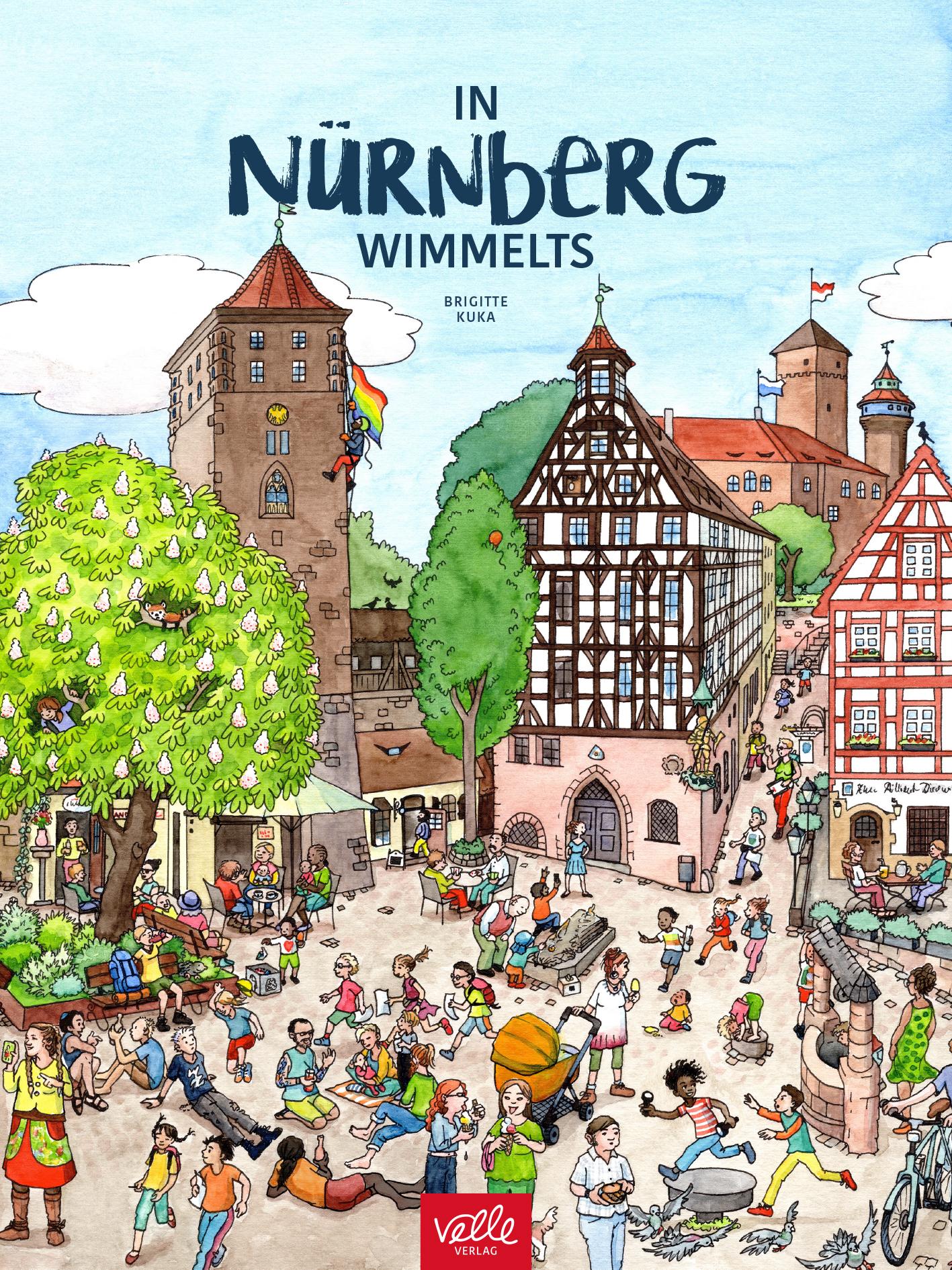 Vorderes Coverbild In Nürnberg wimmelts