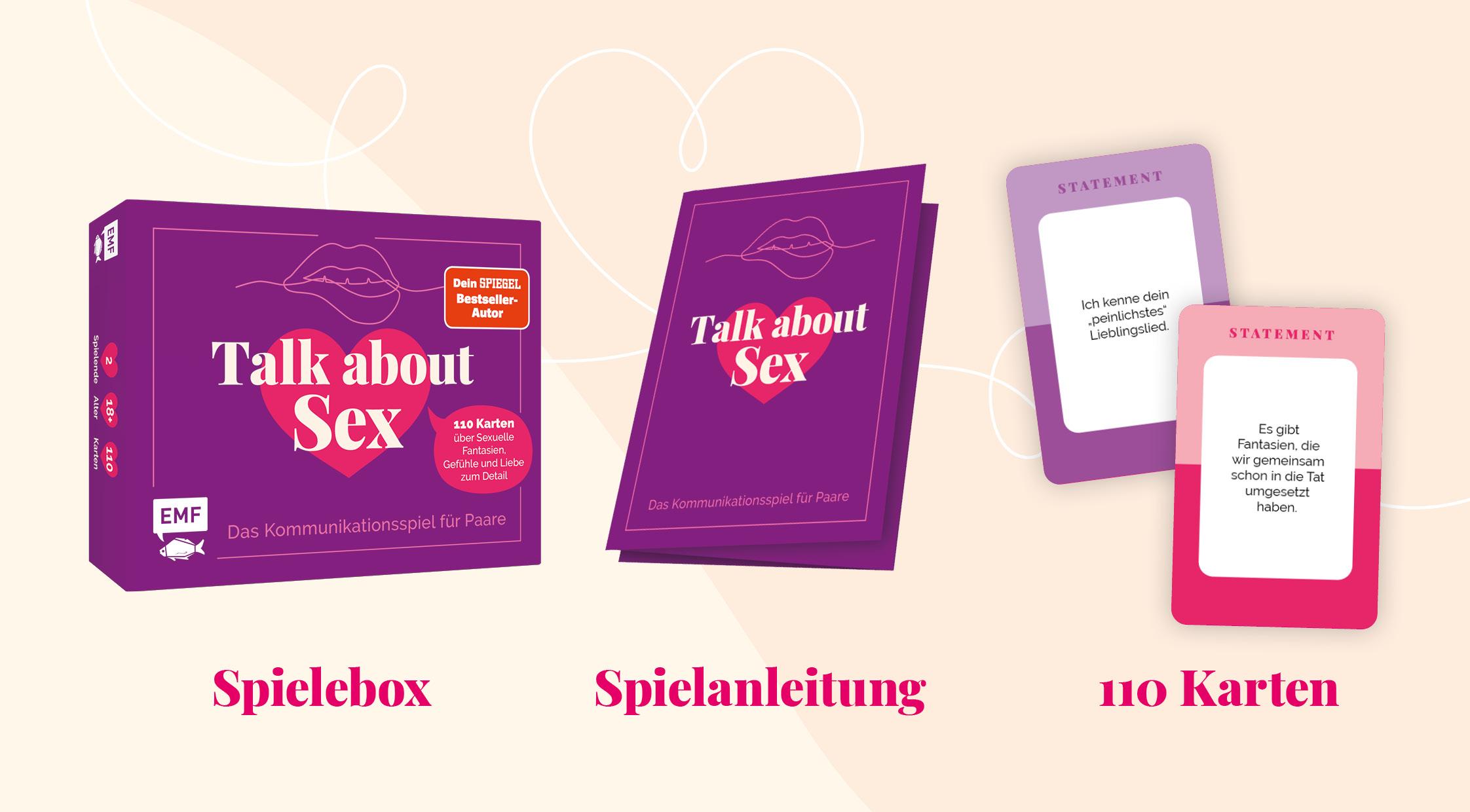 Beispielinhalt (Bild) Kartenspiel: Talk about Sex - Das Kommunikationsspiel für Paare