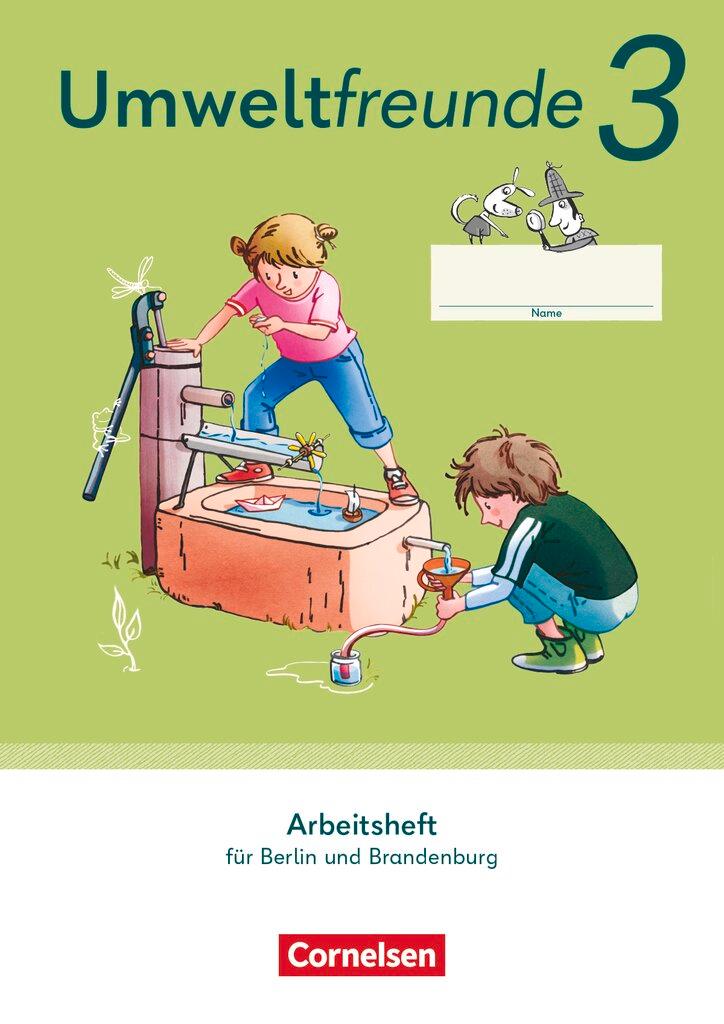 Vorderes Coverbild Umweltfreunde 3. Schuljahr - Berlin, Brandenburg - Ausgabe 2023 - Arbeitsheft mit Wegweiser Arbeitstechniken